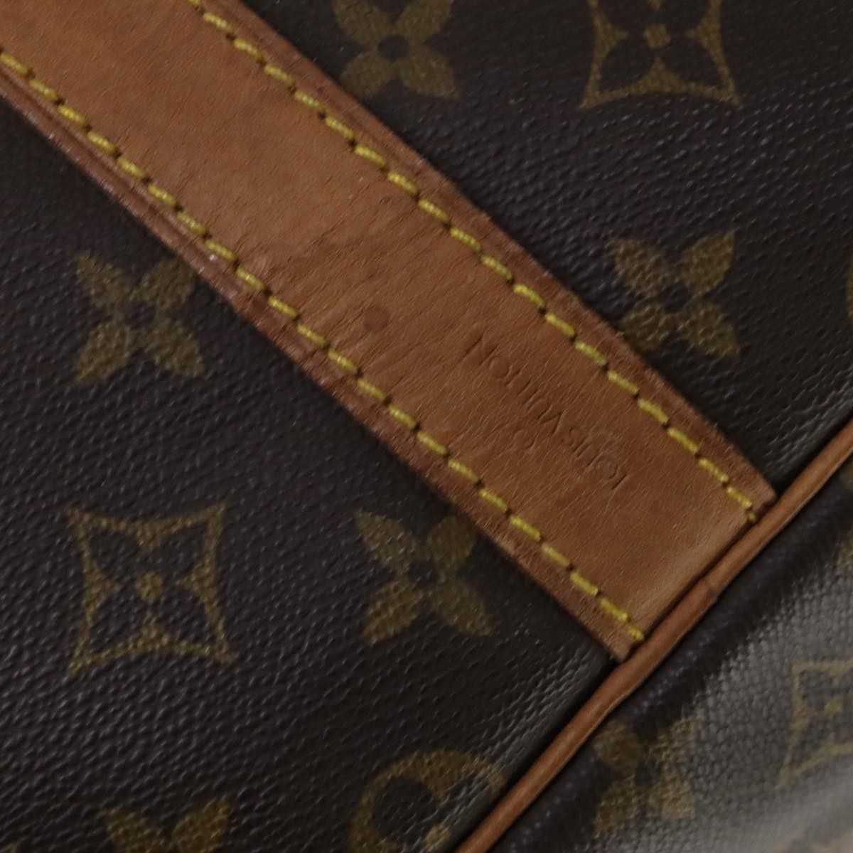 Louis Vuitton Keepall Bandoulière 60 Brown Canvas Travel Bag (Pre-Owned) Size ONE SIZE - 14 Thumbnail