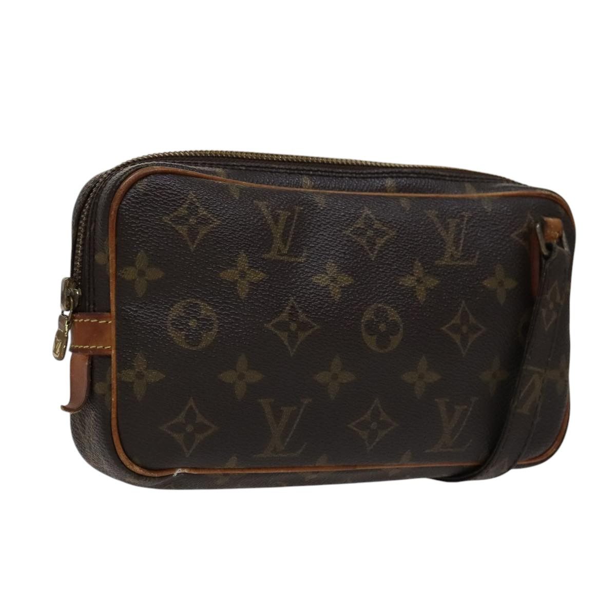 Louis Vuitton Marly Brown Canvas Shoulder Bag (Pre-Owned) Size ONE SIZE - 16 Thumbnail