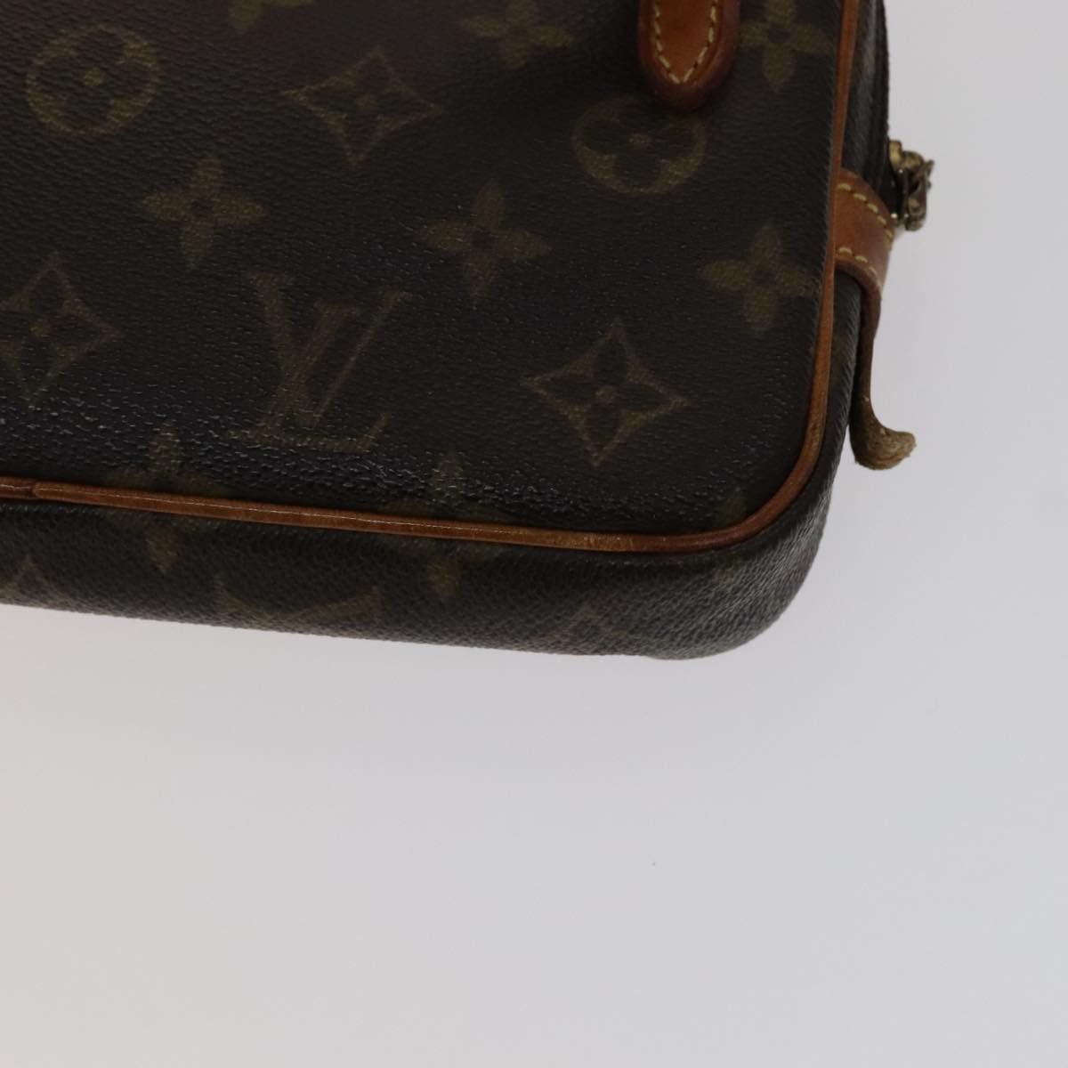 Louis Vuitton Marly Brown Canvas Shoulder Bag (Pre-Owned) Size ONE SIZE - 9 Thumbnail