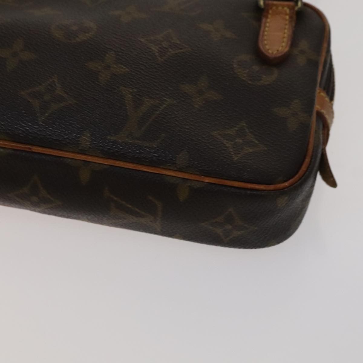 Louis Vuitton Marly Brown Canvas Shoulder Bag (Pre-Owned) Size ONE SIZE - 7 Thumbnail