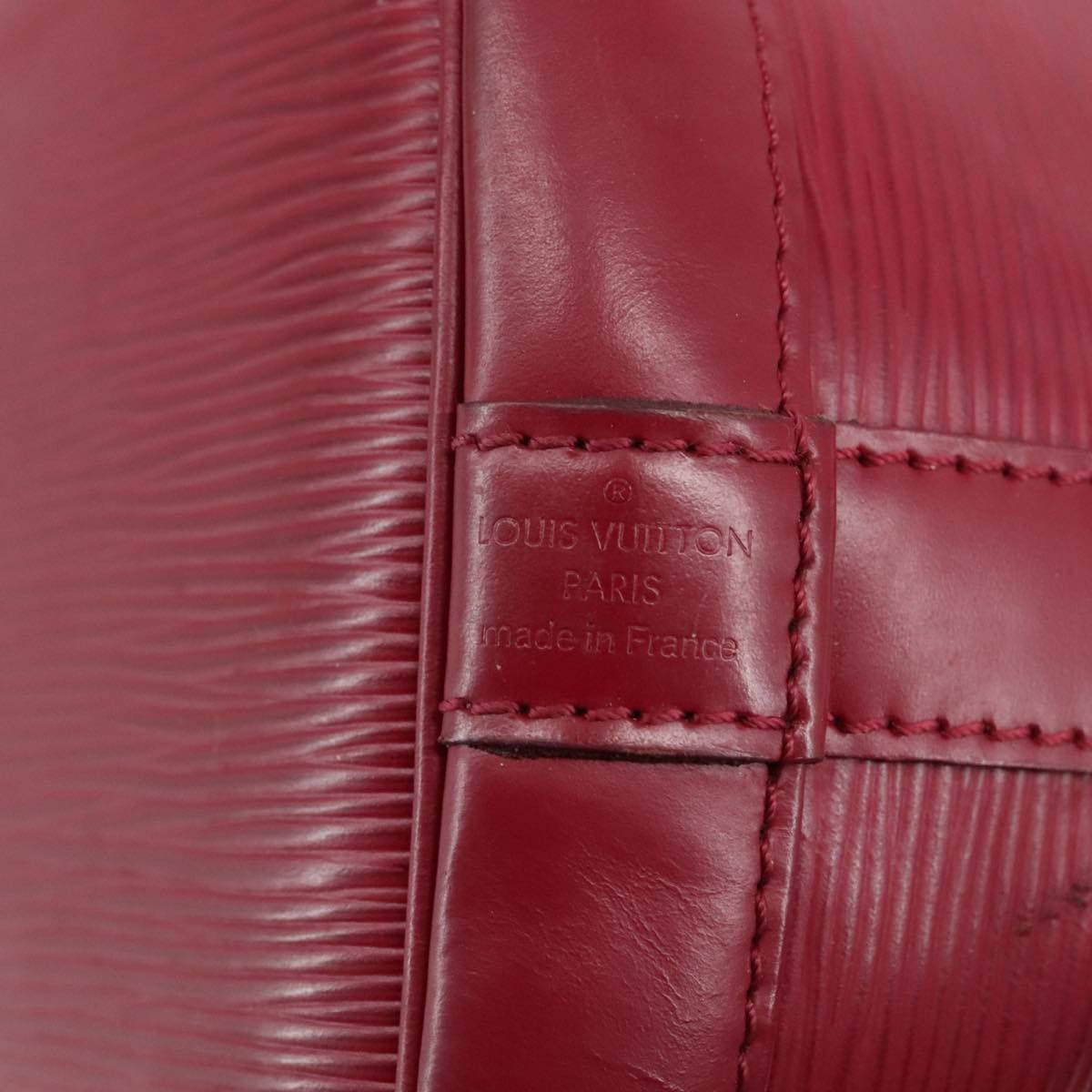 Louis Vuitton Noé Bb Burgundy Leather Shoulder Bag (Pre-Owned) Size ONE SIZE - 14 Thumbnail