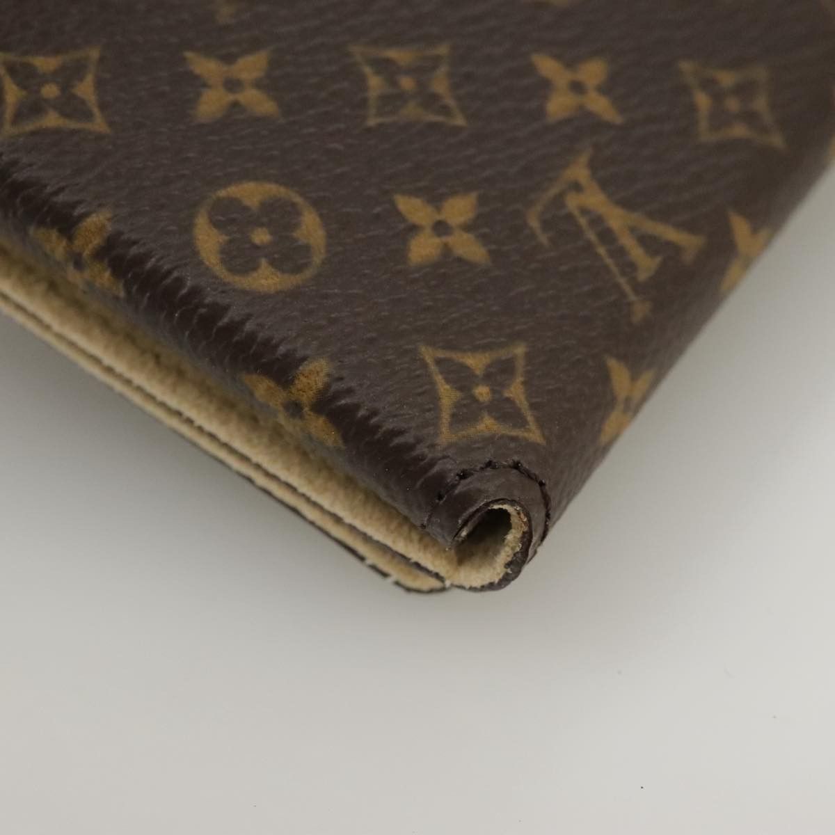 Louis Vuitton Earrings Brown Canvas Wallet (Pre-Owned) Size ONE SIZE - 16 Thumbnail