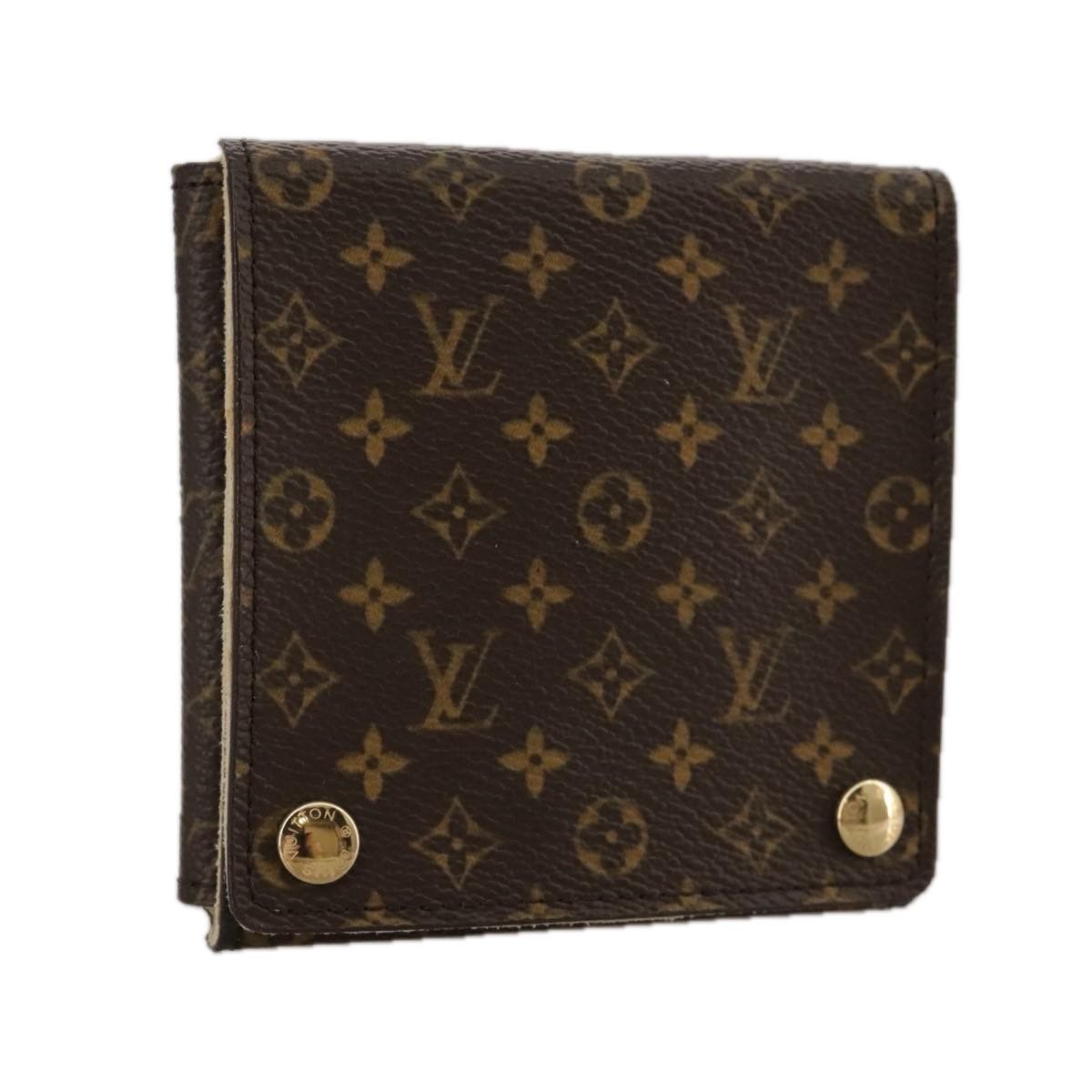 Louis Vuitton Earrings Brown Canvas Wallet (Pre-Owned) Size ONE SIZE - 15 Thumbnail