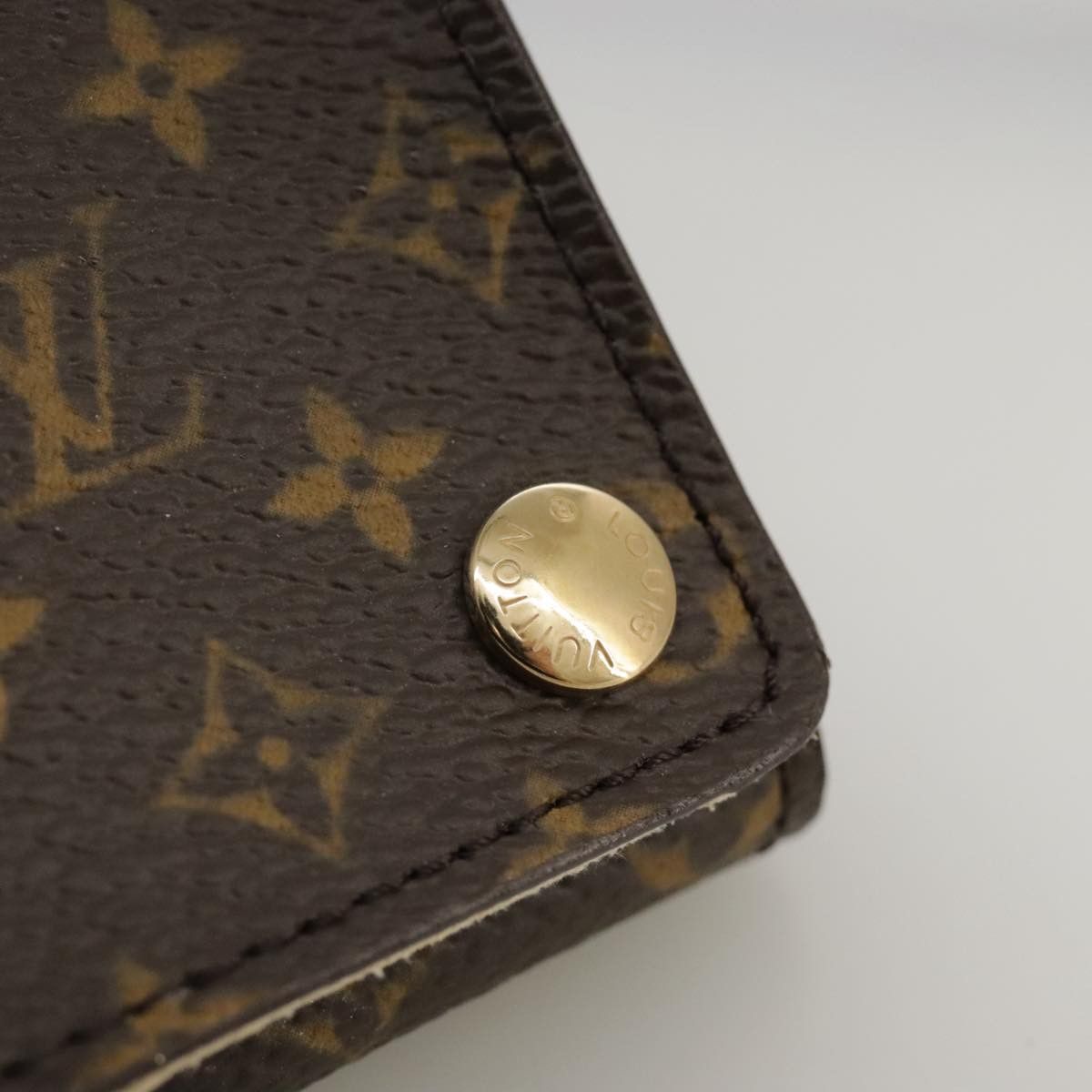 Louis Vuitton Earrings Brown Canvas Wallet (Pre-Owned) Size ONE SIZE - 17 Thumbnail