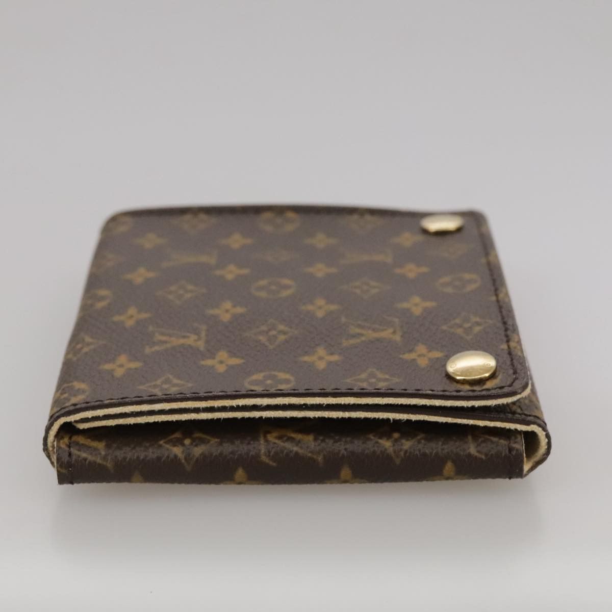Louis Vuitton Earrings Brown Canvas Wallet (Pre-Owned) Size ONE SIZE - 3 Thumbnail