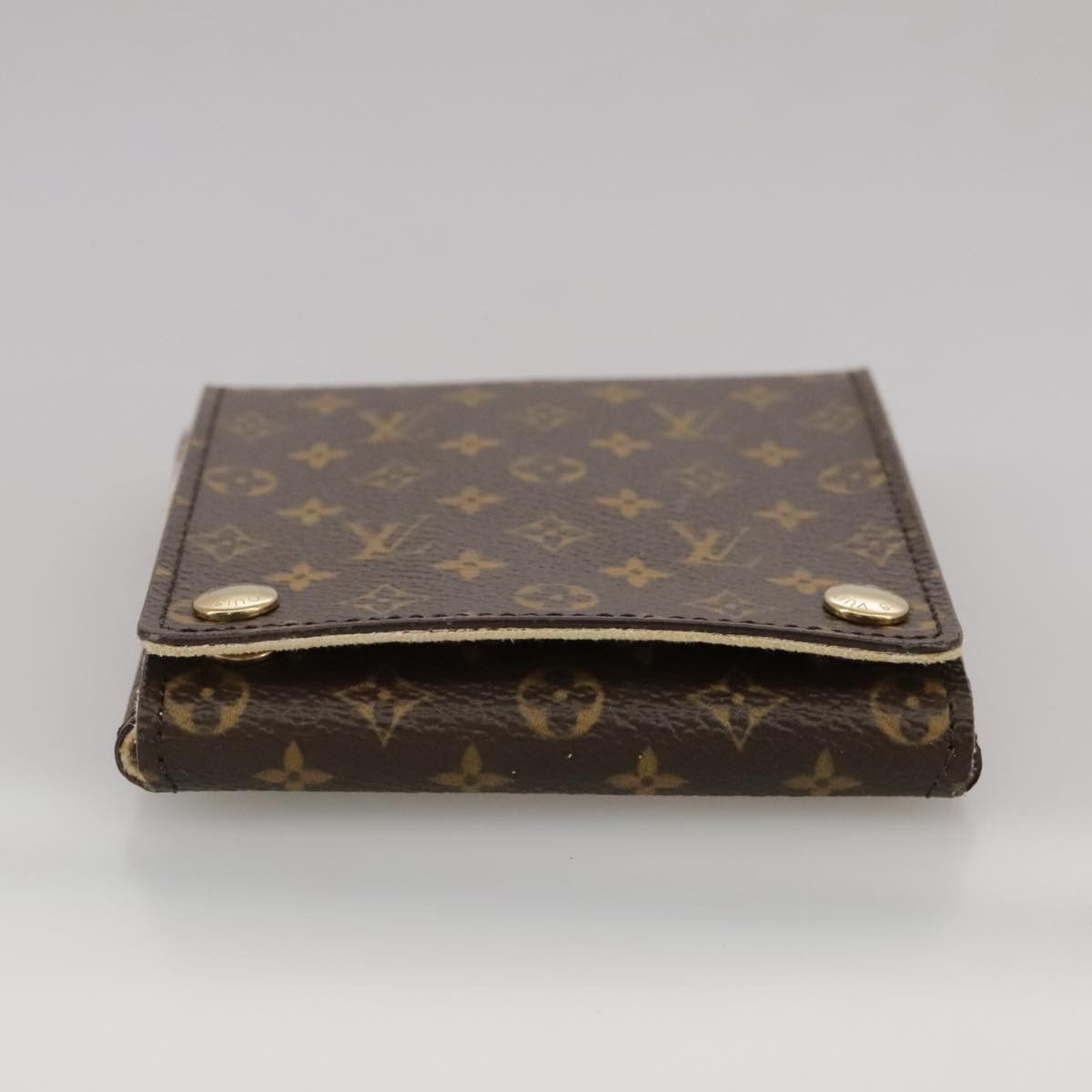 Louis Vuitton Earrings Brown Canvas Wallet (Pre-Owned) Size ONE SIZE - 6 Thumbnail