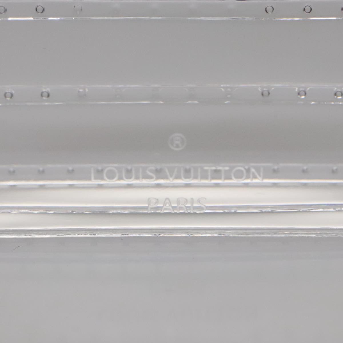 Louis Vuitton Paperweight Transparent Glass Wallet (Pre-Owned) Size ONE SIZE - 9 Thumbnail