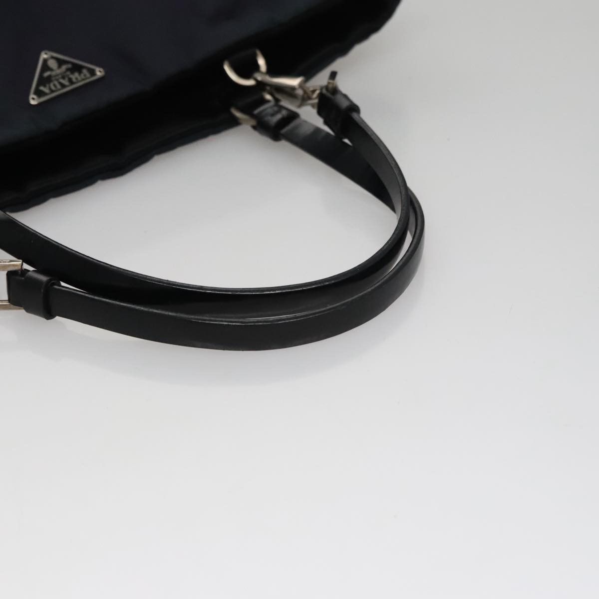 Prada Re-Edition Navy Synthetic Tote Bag (Pre-Owned) Size ONE SIZE - 5 Thumbnail