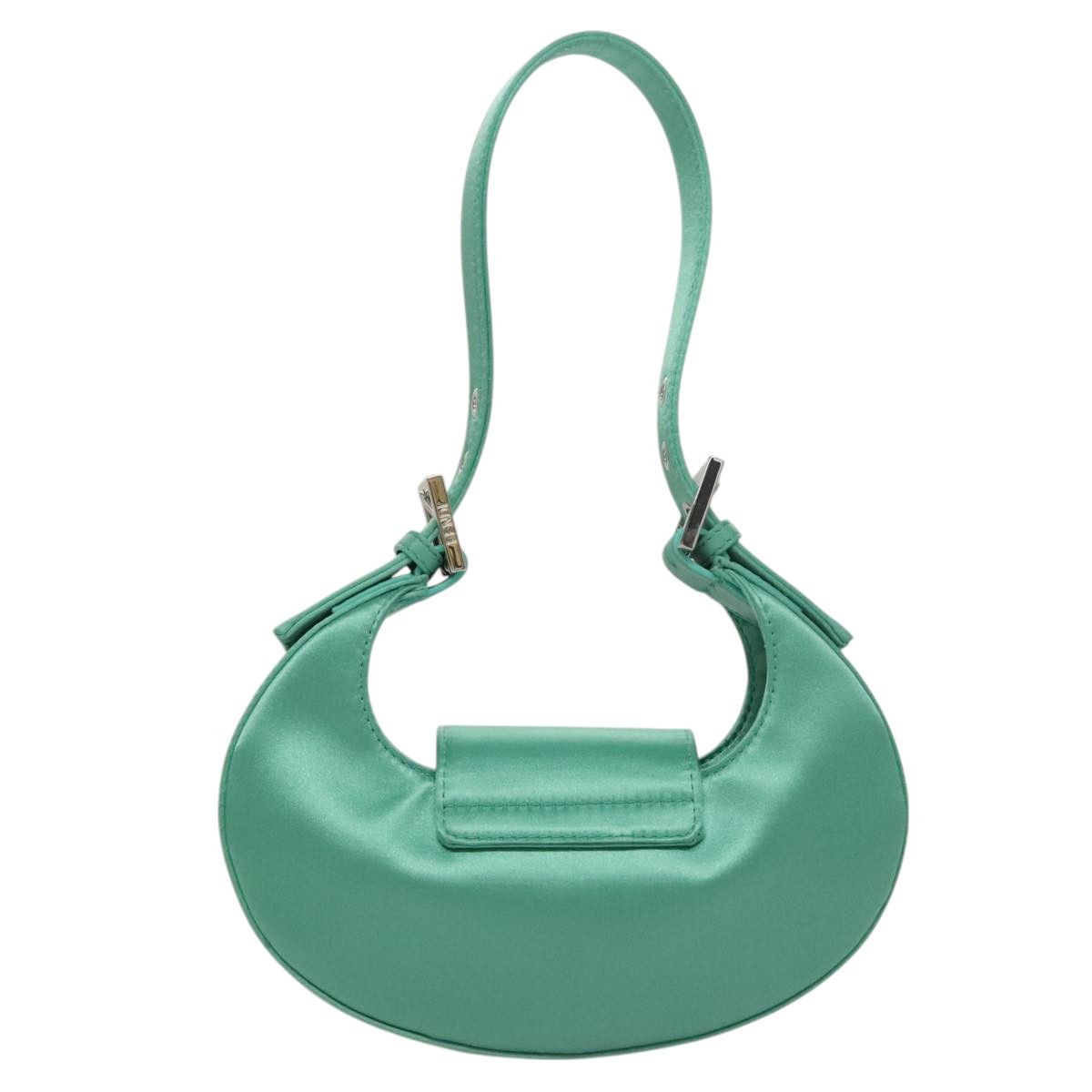 Fendi Green Leather Handbag (Pre-Owned) Size ONE SIZE - 2 Thumbnail
