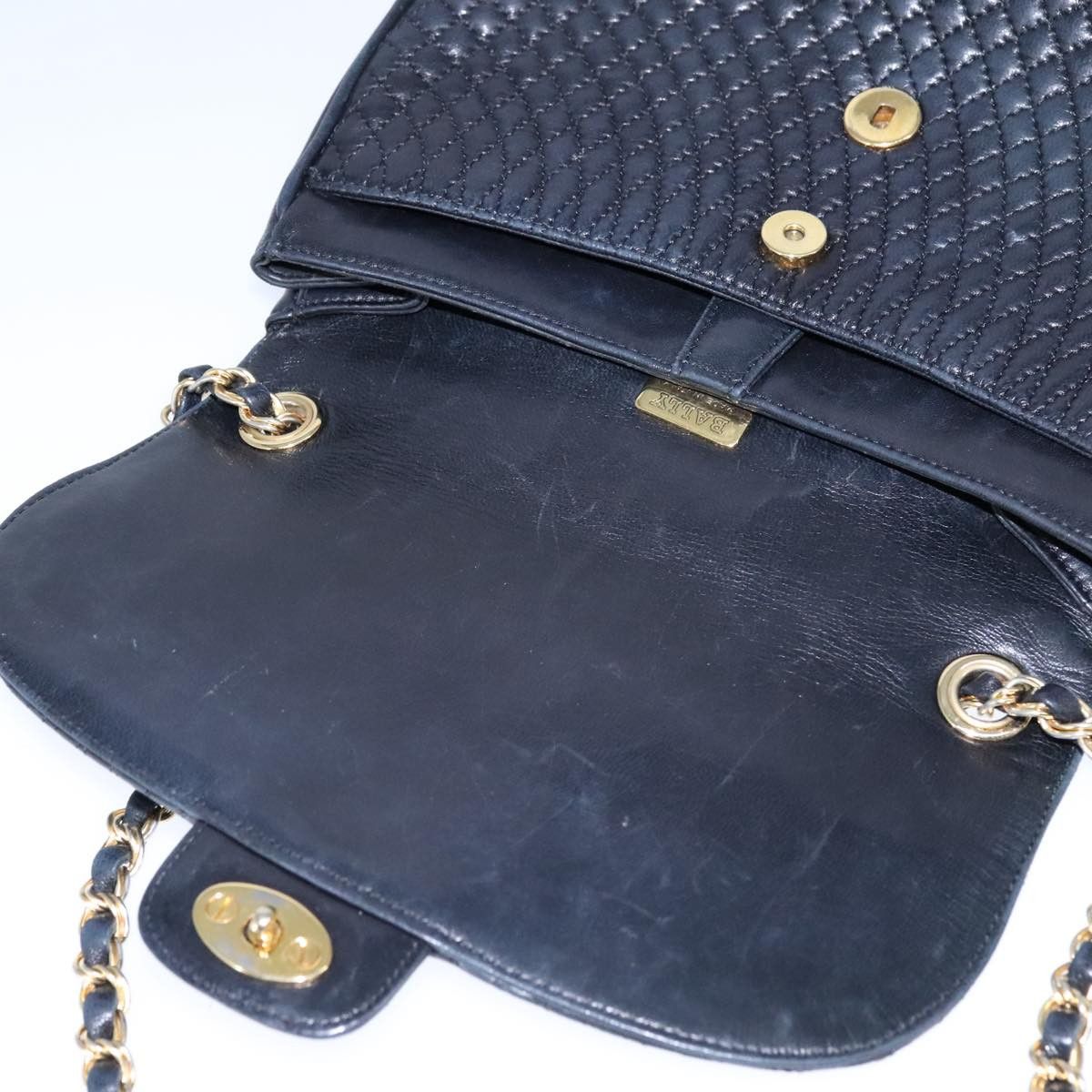 Bally Black Leather Shoulder Bag (Pre-Owned) Size ONE SIZE - 19 Thumbnail