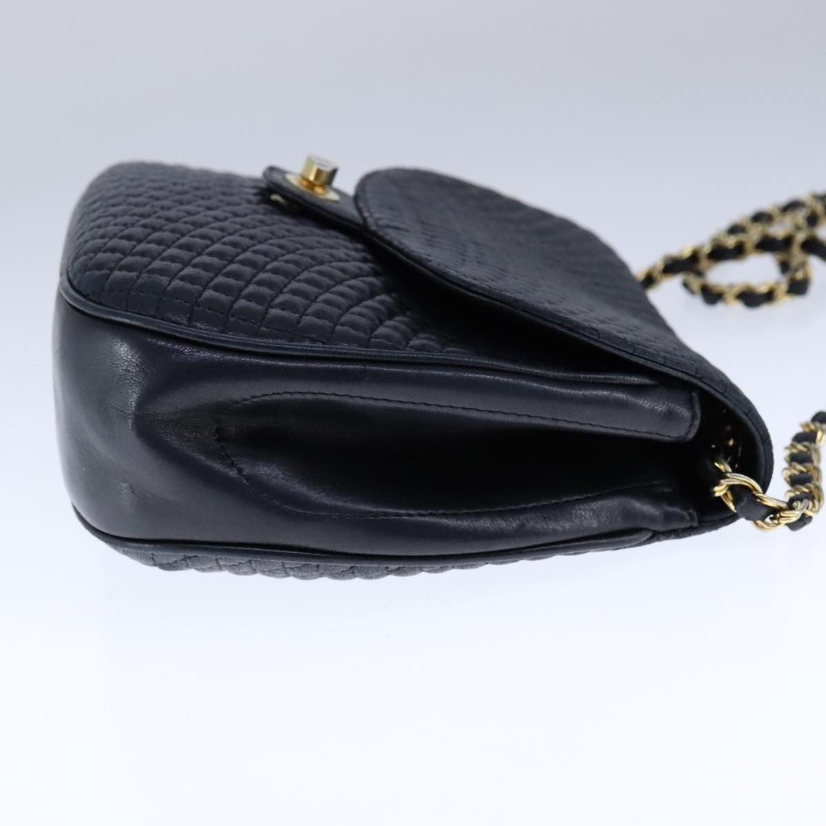 Bally Black Leather Shoulder Bag (Pre-Owned) Size ONE SIZE - 4 Thumbnail