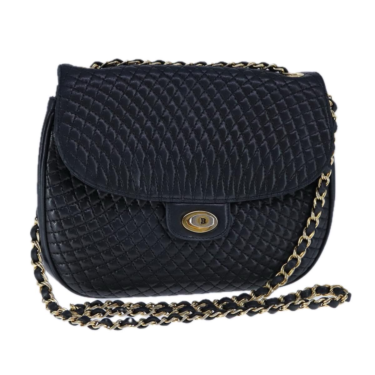 Bally Black Leather Shoulder Bag (Pre-Owned) Size ONE SIZE - 16 Thumbnail