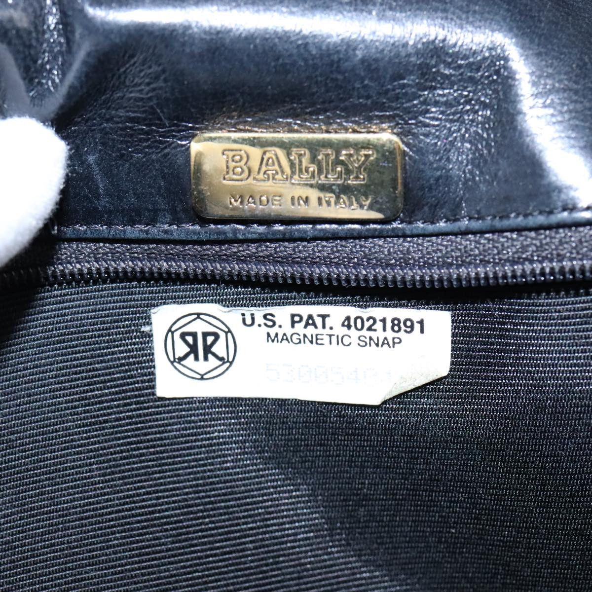 Bally Black Leather Shoulder Bag (Pre-Owned) Size ONE SIZE - 14 Thumbnail