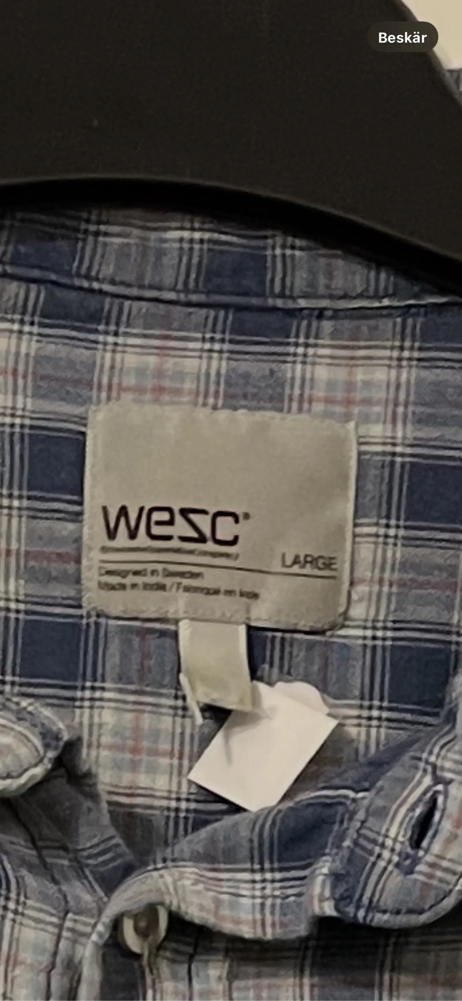 WeSC Wesc Shirt Size US L / EU 52-54 / 3 - 2 Thumbnail