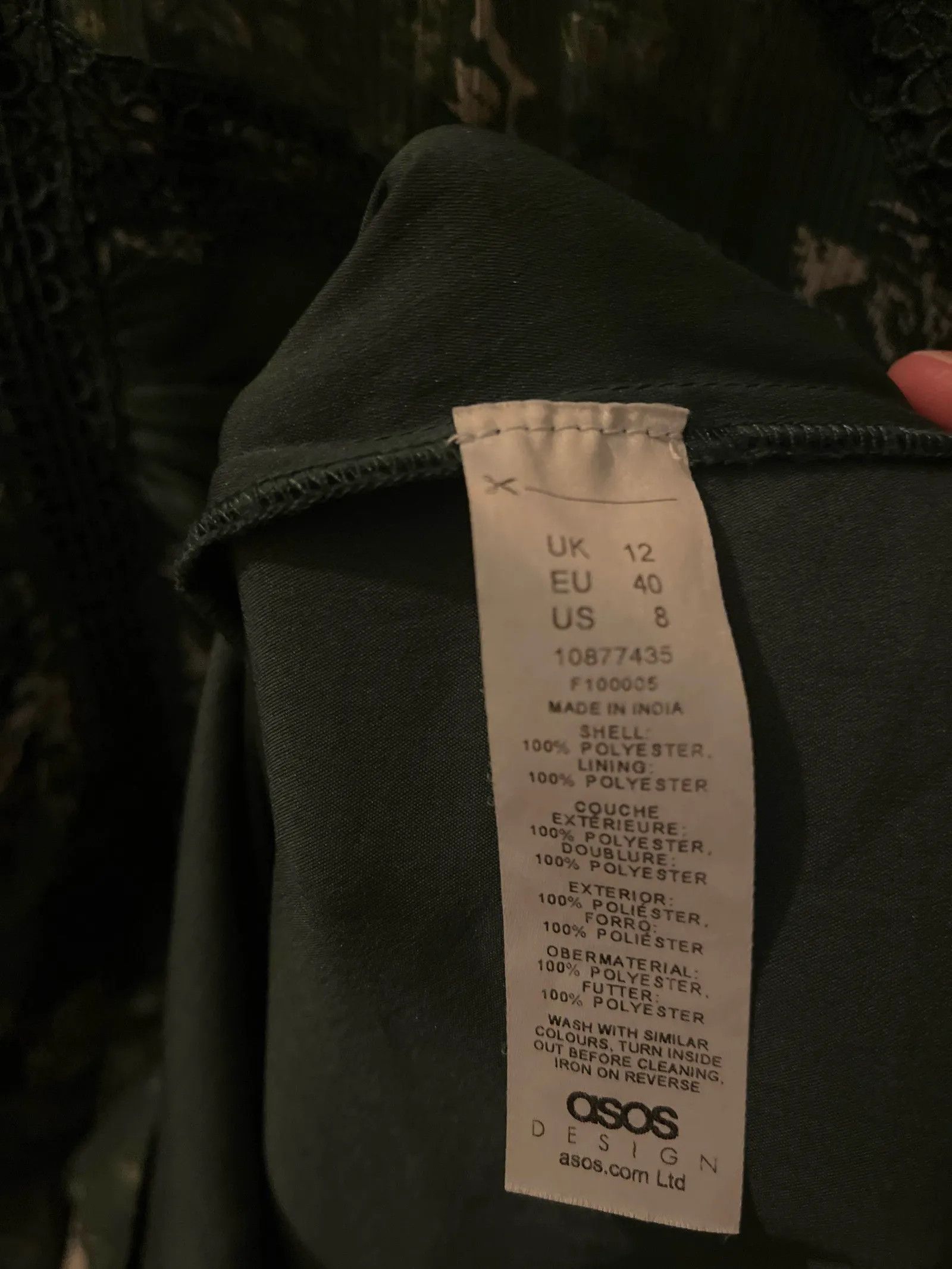 Asos Asos Dress Size M / US 6-8 / IT 42-44 - 3 Thumbnail