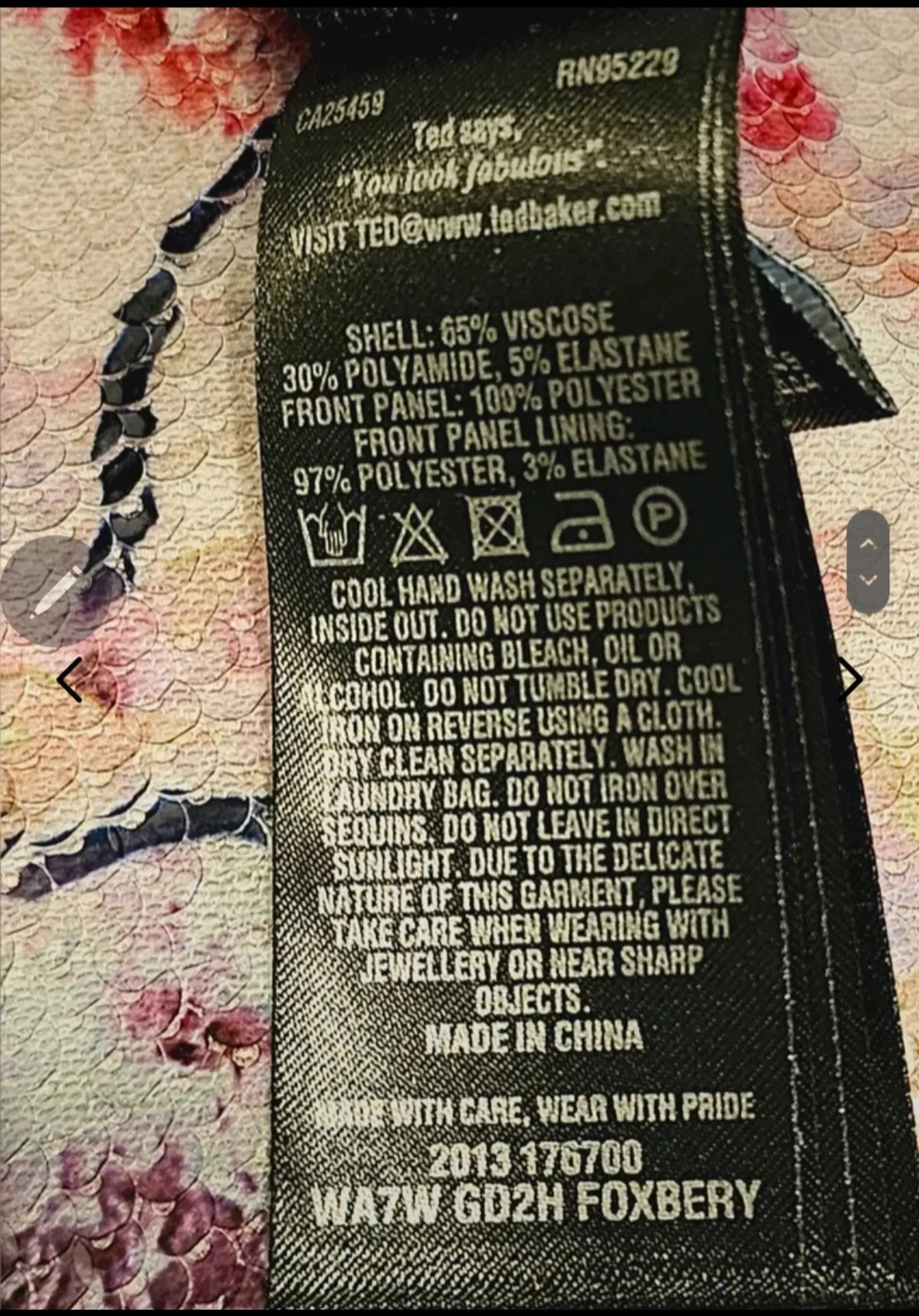 Ted Baker Ted Baker Dress Size L / US 10 / IT 46 - 3 Thumbnail