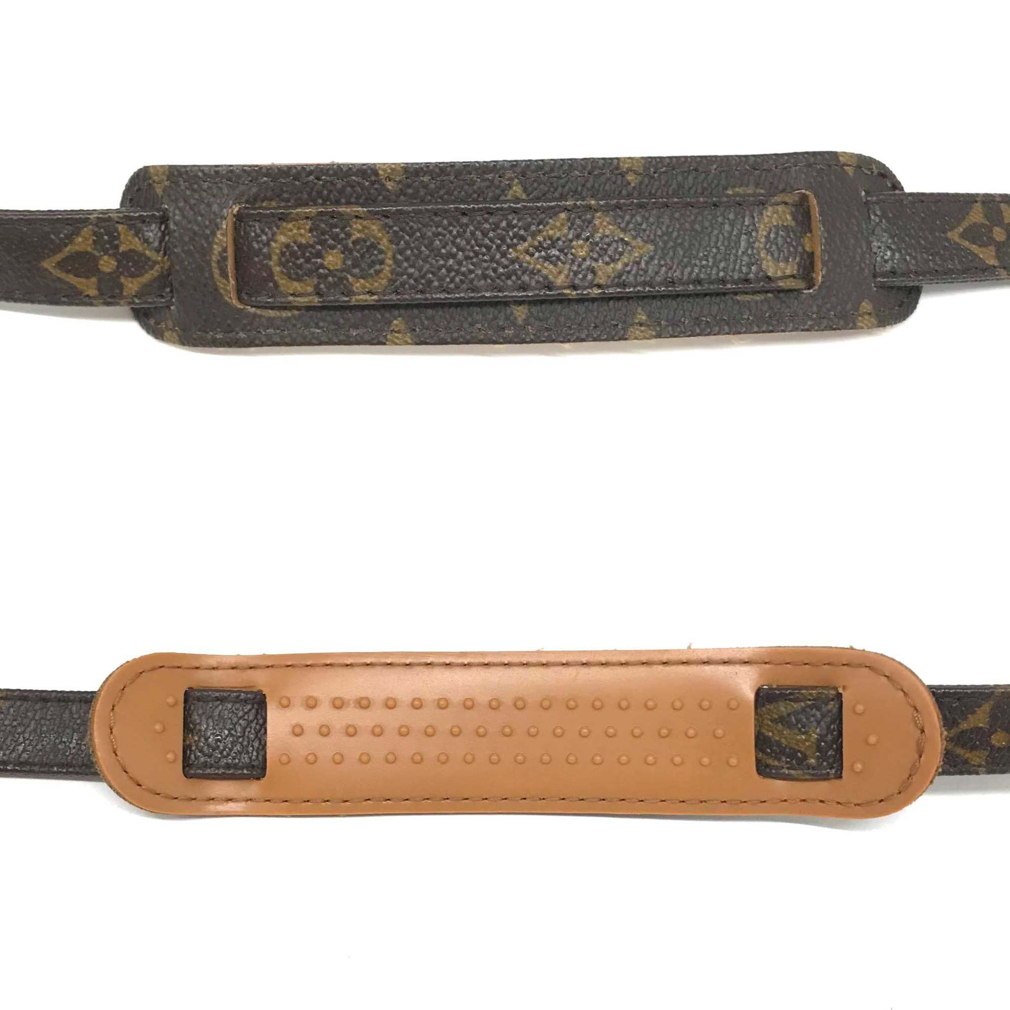 Louis Vuitton Louis Vuitton Louis Vuitton Monogram Shoulder Strap Brown Canvas Other Size ONE SIZE - 3 Thumbnail