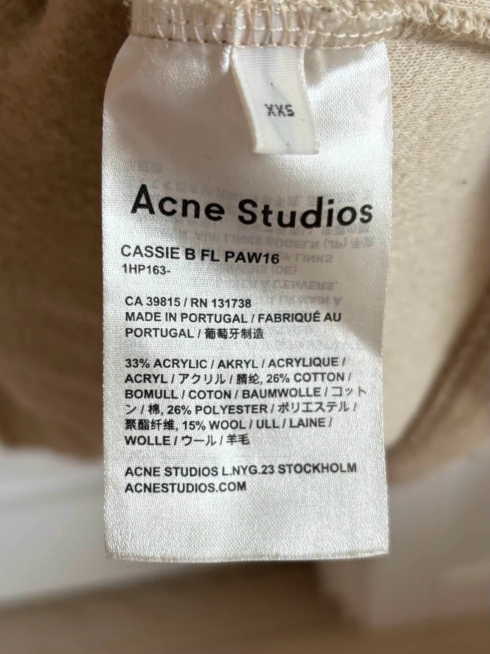 Acne Studios Acne Studios Cassie Sweater Size XXS / US 00 / IT 34 - 4 Thumbnail