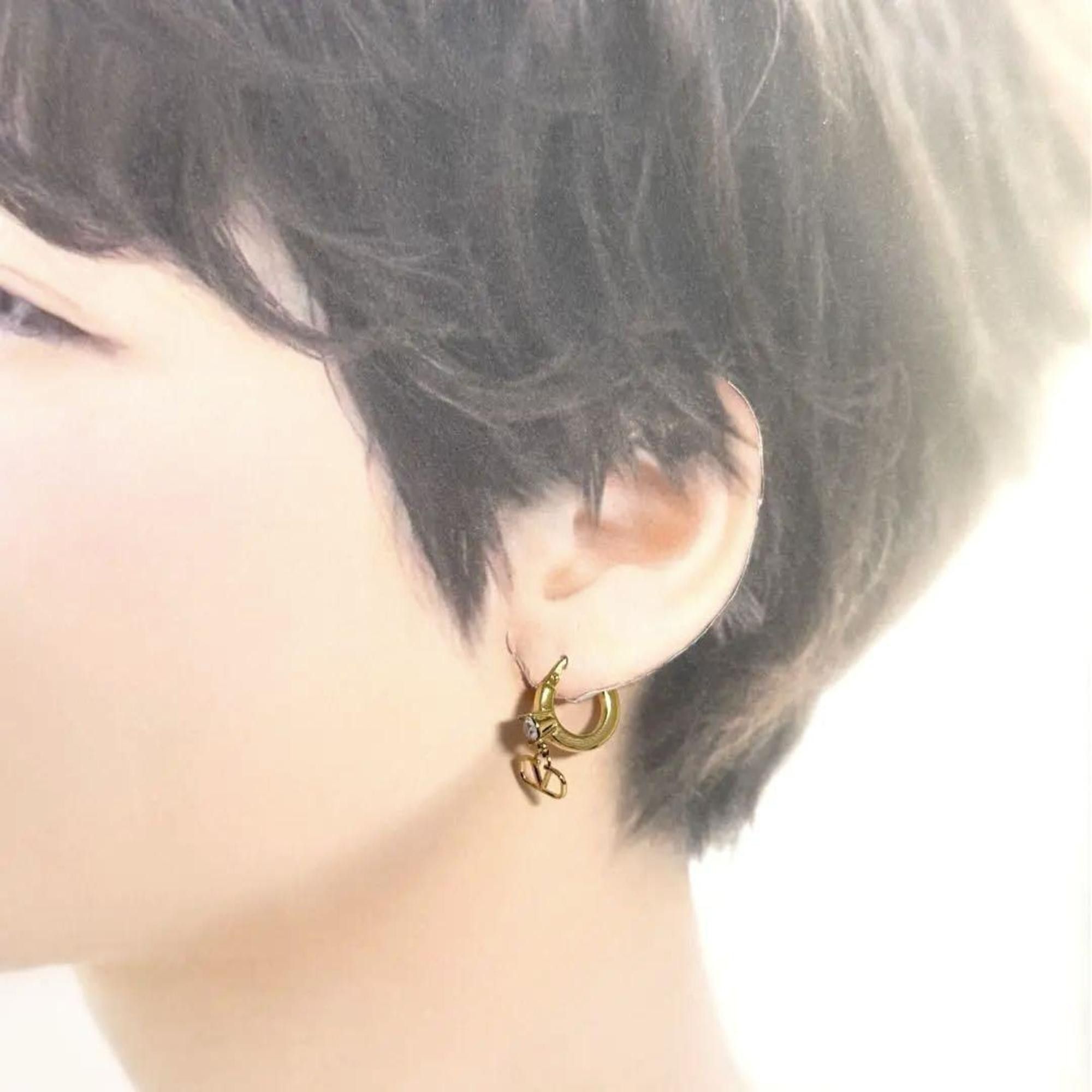 Valentino Valentino Garavani Vlogo earring Size ONE SIZE - 10 Thumbnail