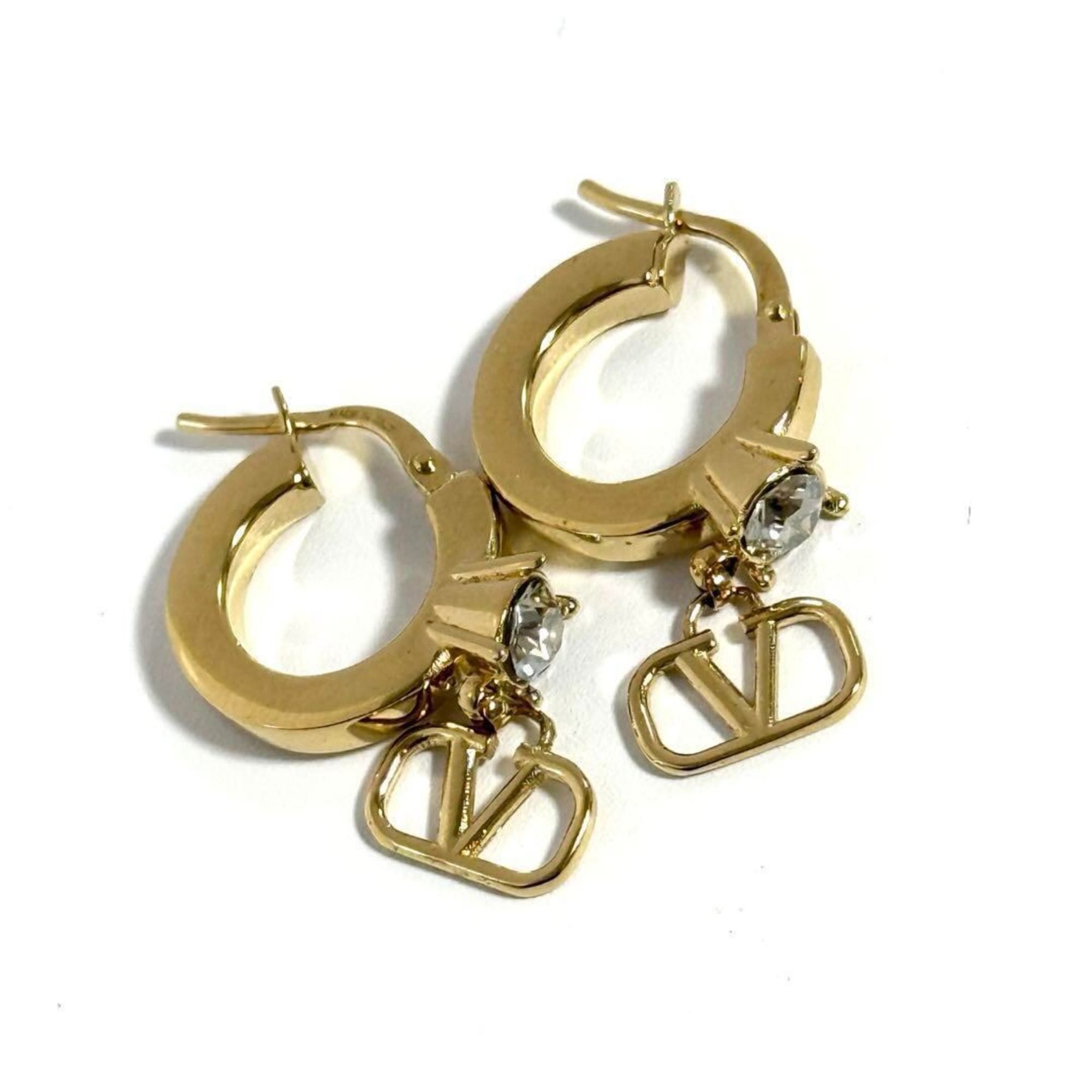 Valentino Valentino Garavani Vlogo earring Size ONE SIZE - 2 Thumbnail