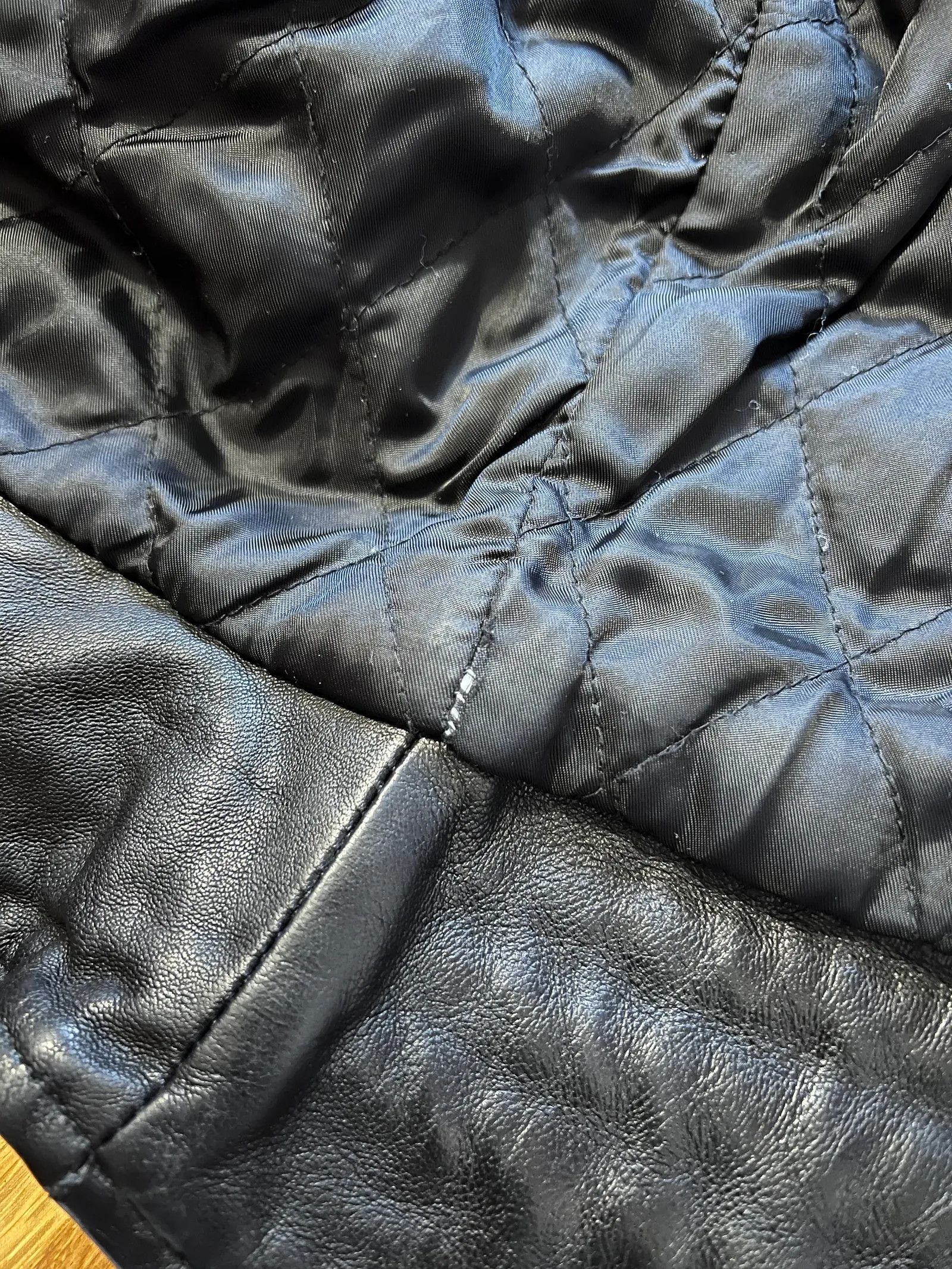 Blk Dnm Blk Dnm Leather Jacket Size XS / US 0-2 / IT 36-38 - 5 Thumbnail