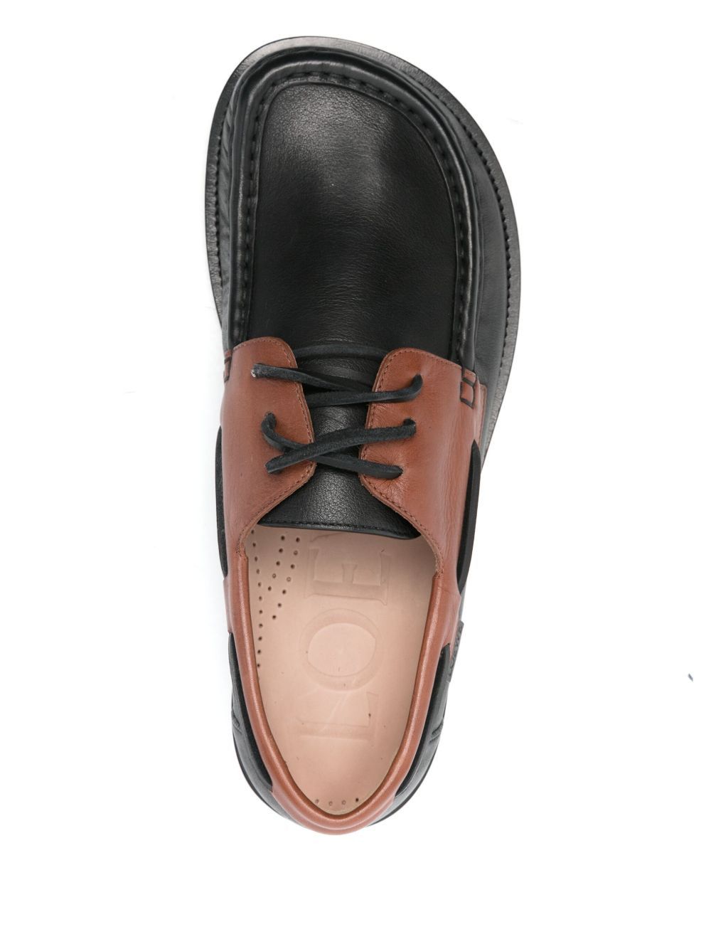 Loewe CAMPO LEATHER BOAT SHOES Size US 11 / EU 44 - 3 Thumbnail