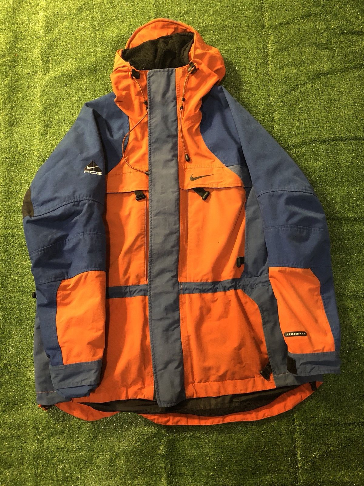 Orange 90s Acg Vintage 90s Nike ACG Storm-Fit Heavy Taped Seam