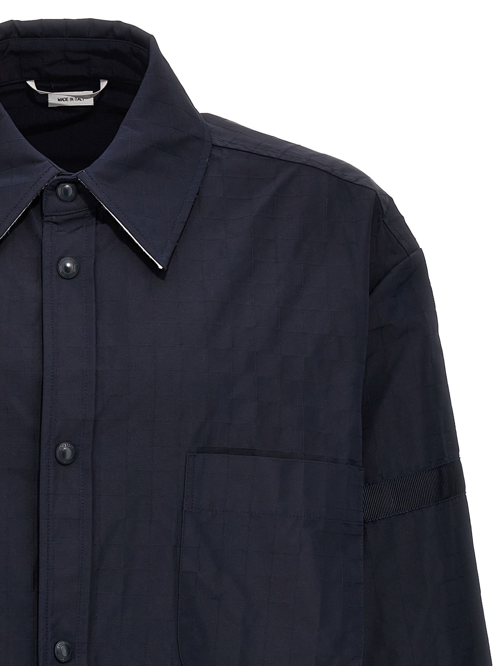 Thom Browne 'Snap Front' Overshirt Size US L / EU 52-54 / 3 - 3 Thumbnail