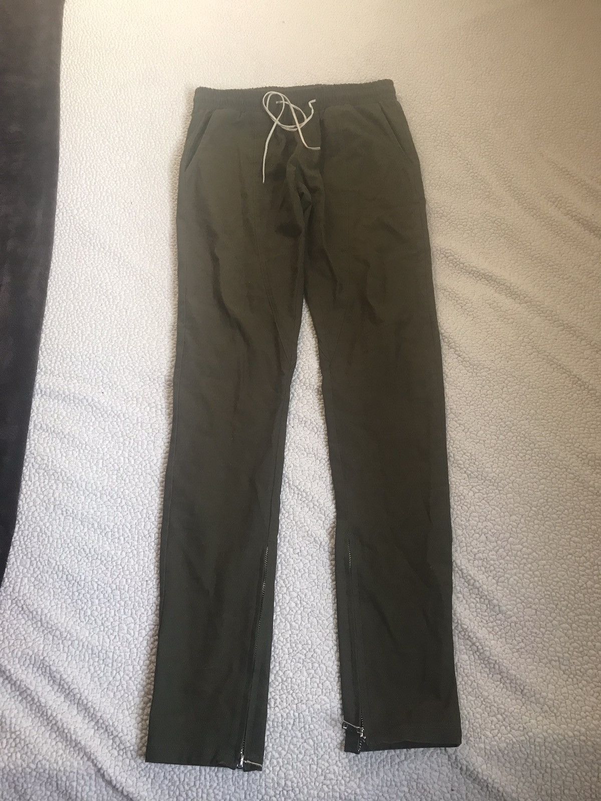 Richie Le Collection TWILL ZIPPER PANTS Grailed