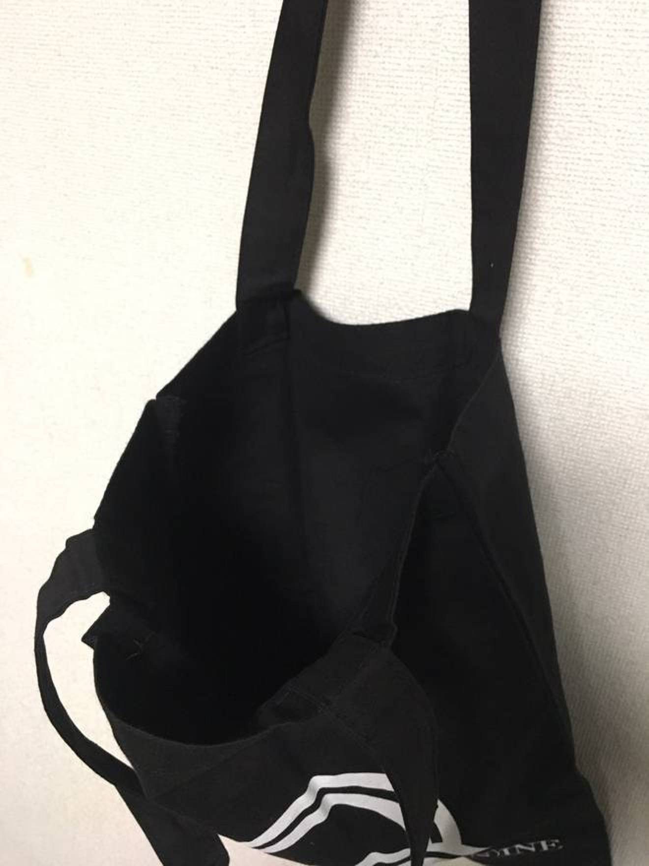 Number (N)ine Number (N)ine Tote Bag Black Bleeding Crying Heart Logo Size ONE SIZE - 3 Thumbnail