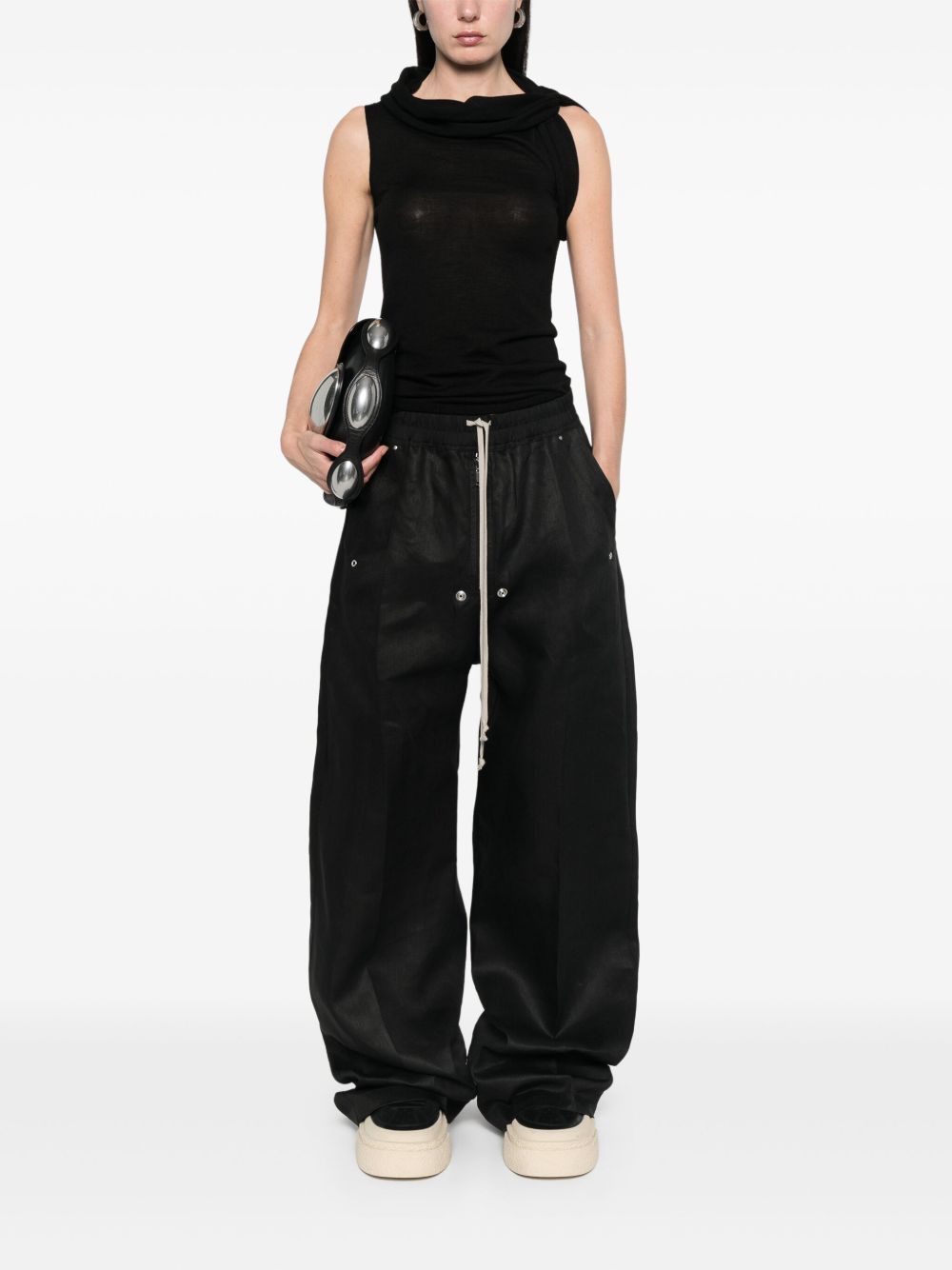 Rick Owens KNITTED WOOL TOP Size L / US 10 / IT 46 - 4 Thumbnail
