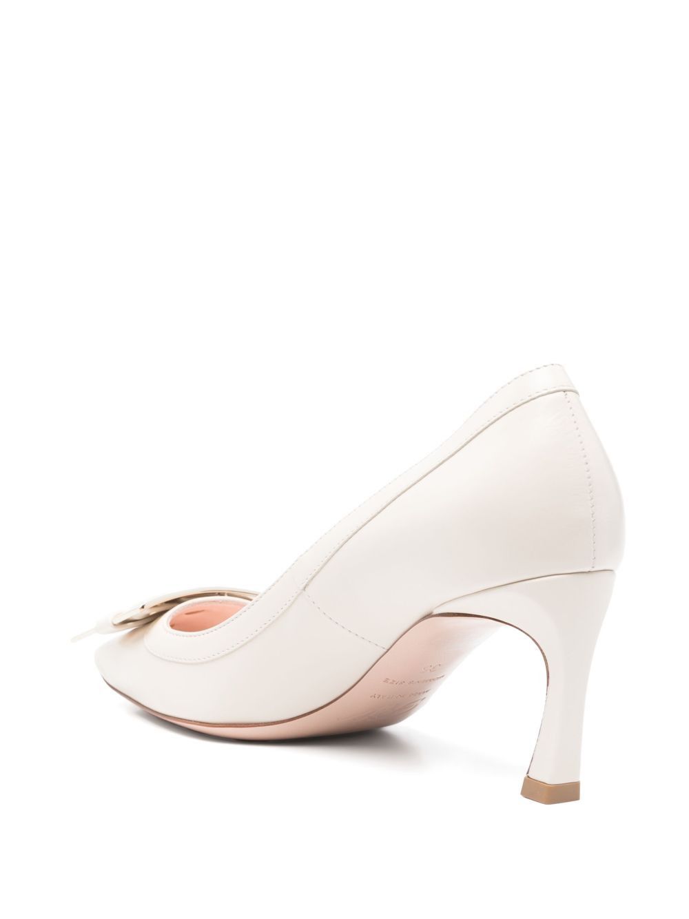 Roger Vivier TROMPETTE LEATHER PUMPS Size US 10 / IT 40 - 3 Thumbnail