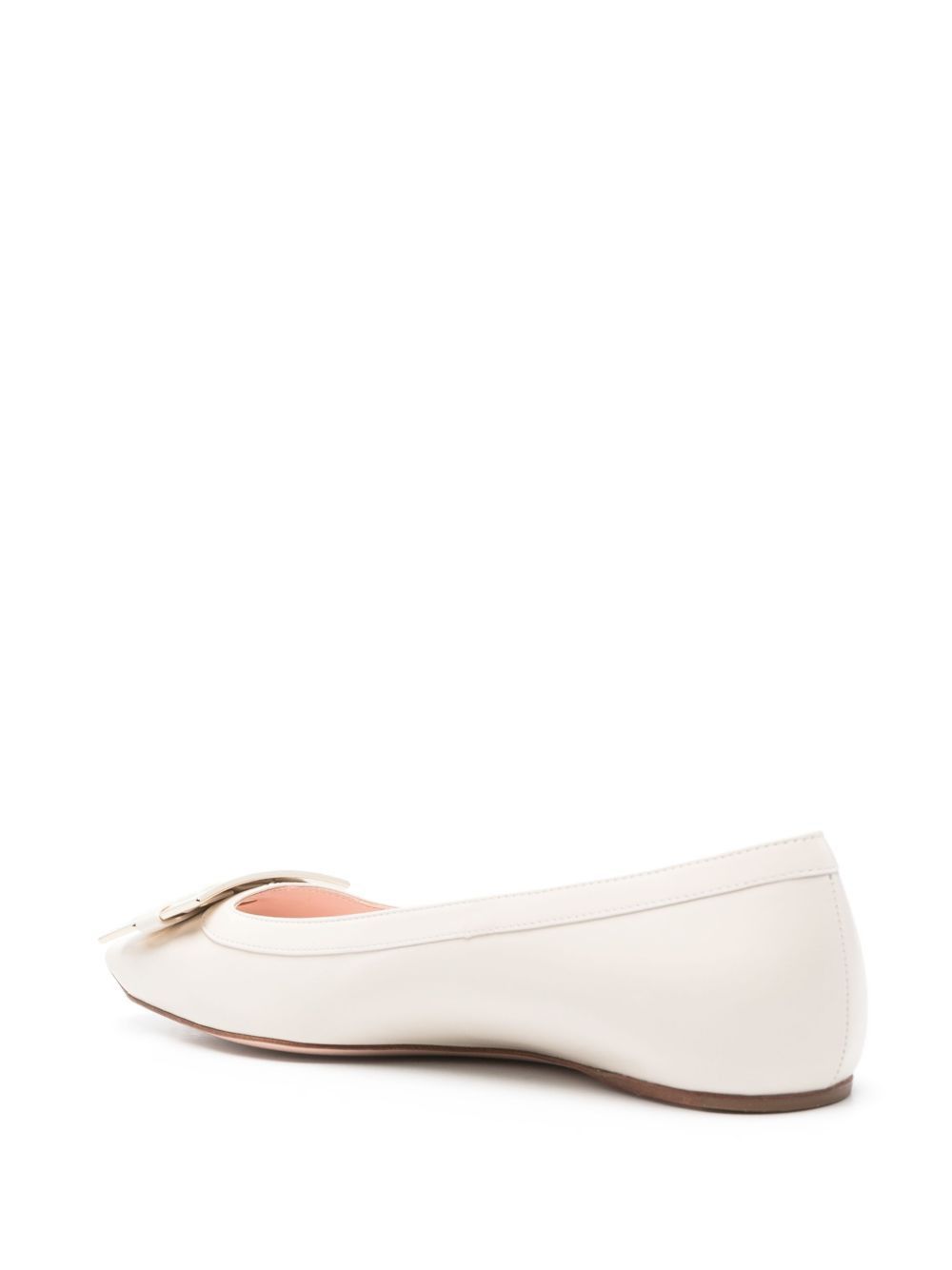 Roger Vivier TROMPETTE LEATHER BALLET FLATS Size US 10 / IT 40 - 4 Thumbnail