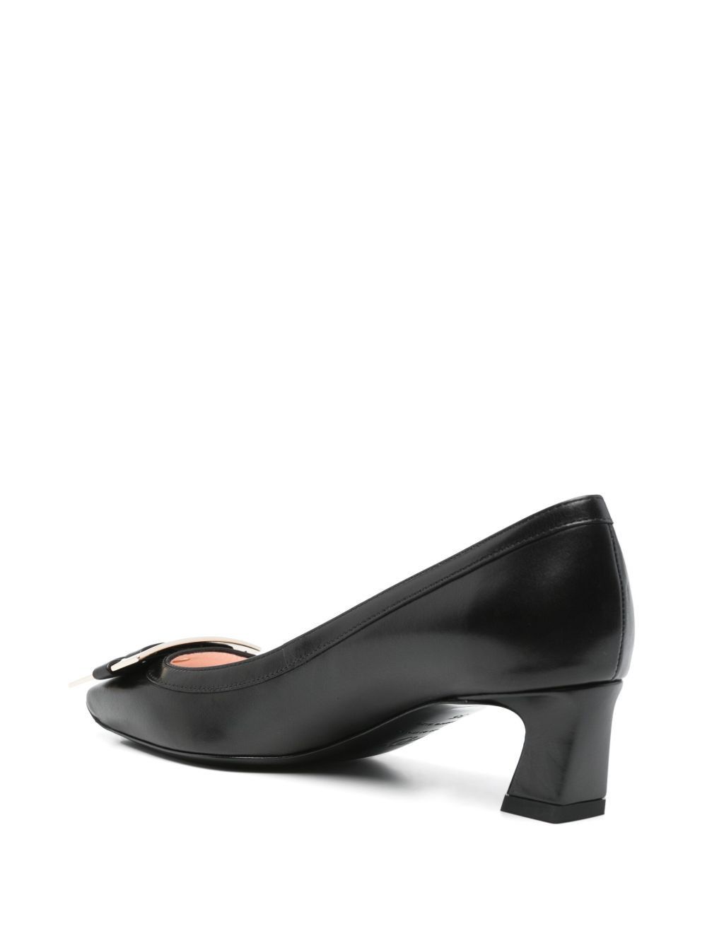 Roger Vivier TROMPETTE LEATHER PUMPS Size US 10 / IT 40 - 4 Thumbnail