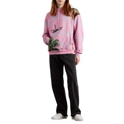 Celine Loose Ave 57 Sky Hoodie in Cotton Fleece Size US M / EU 48-50 / 2 - 2 Thumbnail