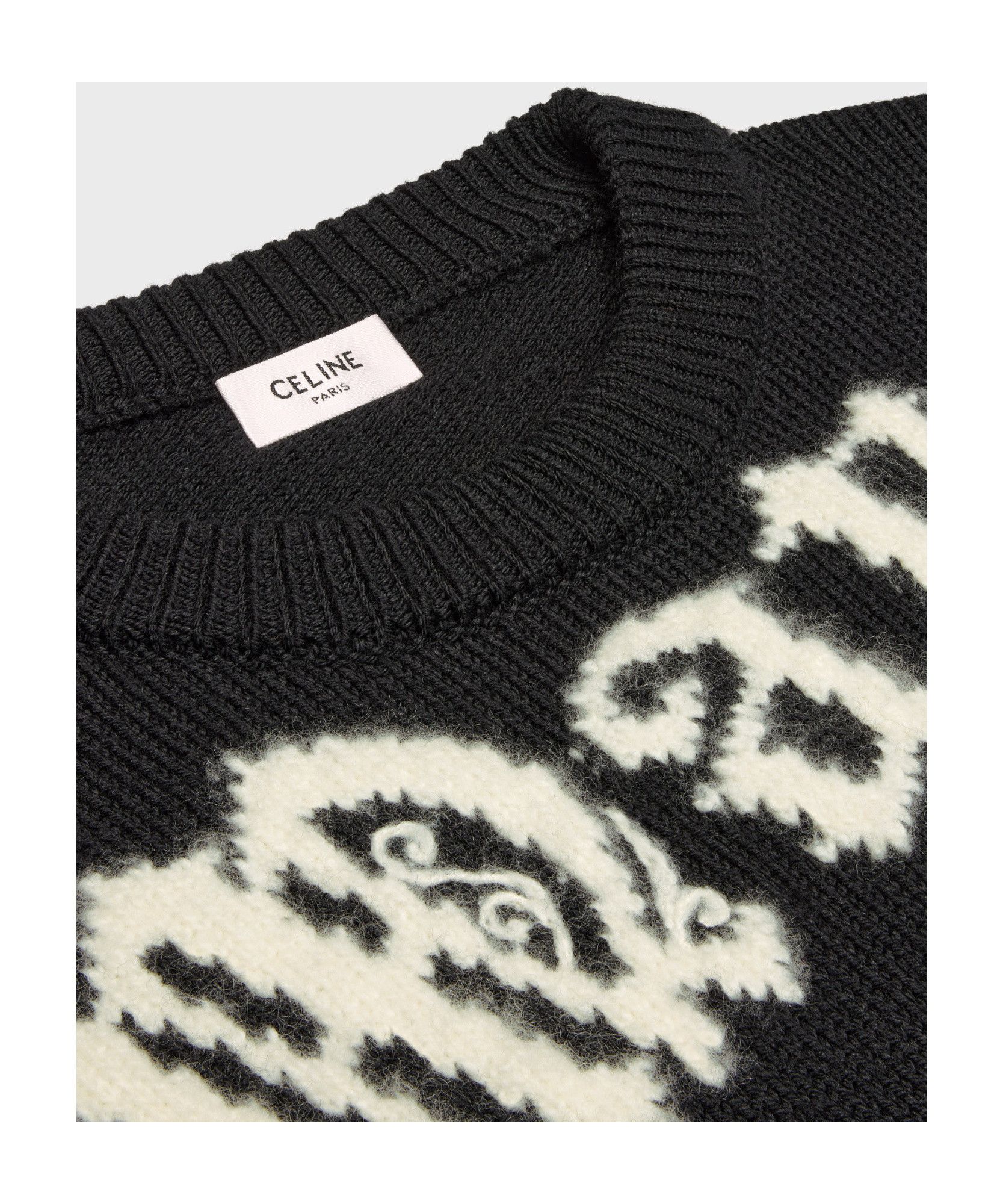 Celine Dash Snow Crew Neck Sweater in Wool Size US XL / EU 56 / 4 - 3 Thumbnail