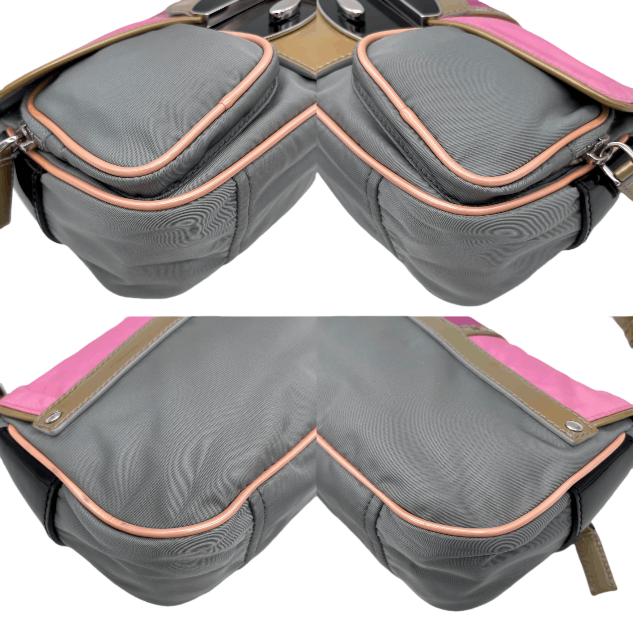 Prada Prada Nylon Pocket Shoulder Bag Size ONE SIZE - 7 Thumbnail