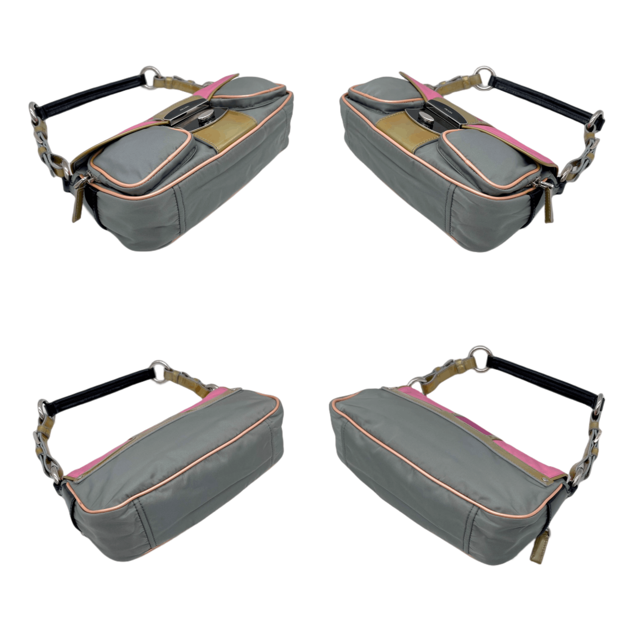 Prada Prada Nylon Pocket Shoulder Bag Size ONE SIZE - 6 Thumbnail