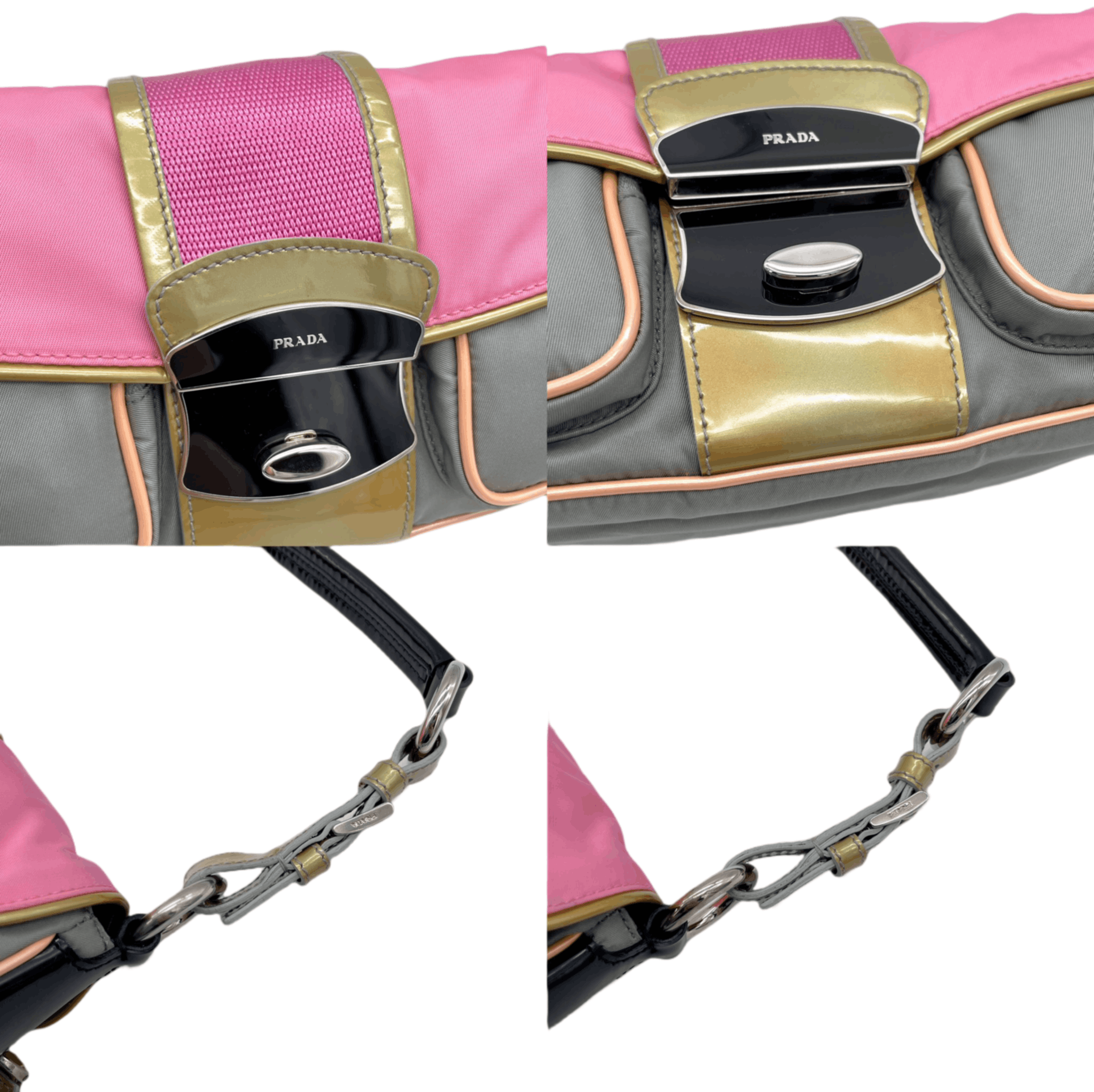 Prada Prada Nylon Pocket Shoulder Bag Size ONE SIZE - 8 Thumbnail