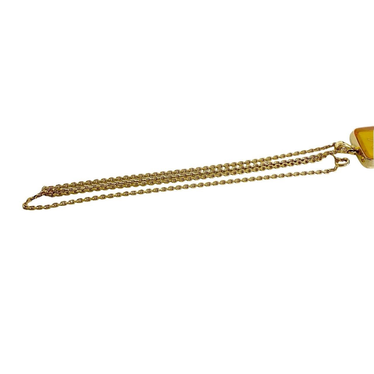 Yves Saint Laurent Yves Saint Laurent Necklace Gold Plated Size ONE SIZE - 4 Thumbnail