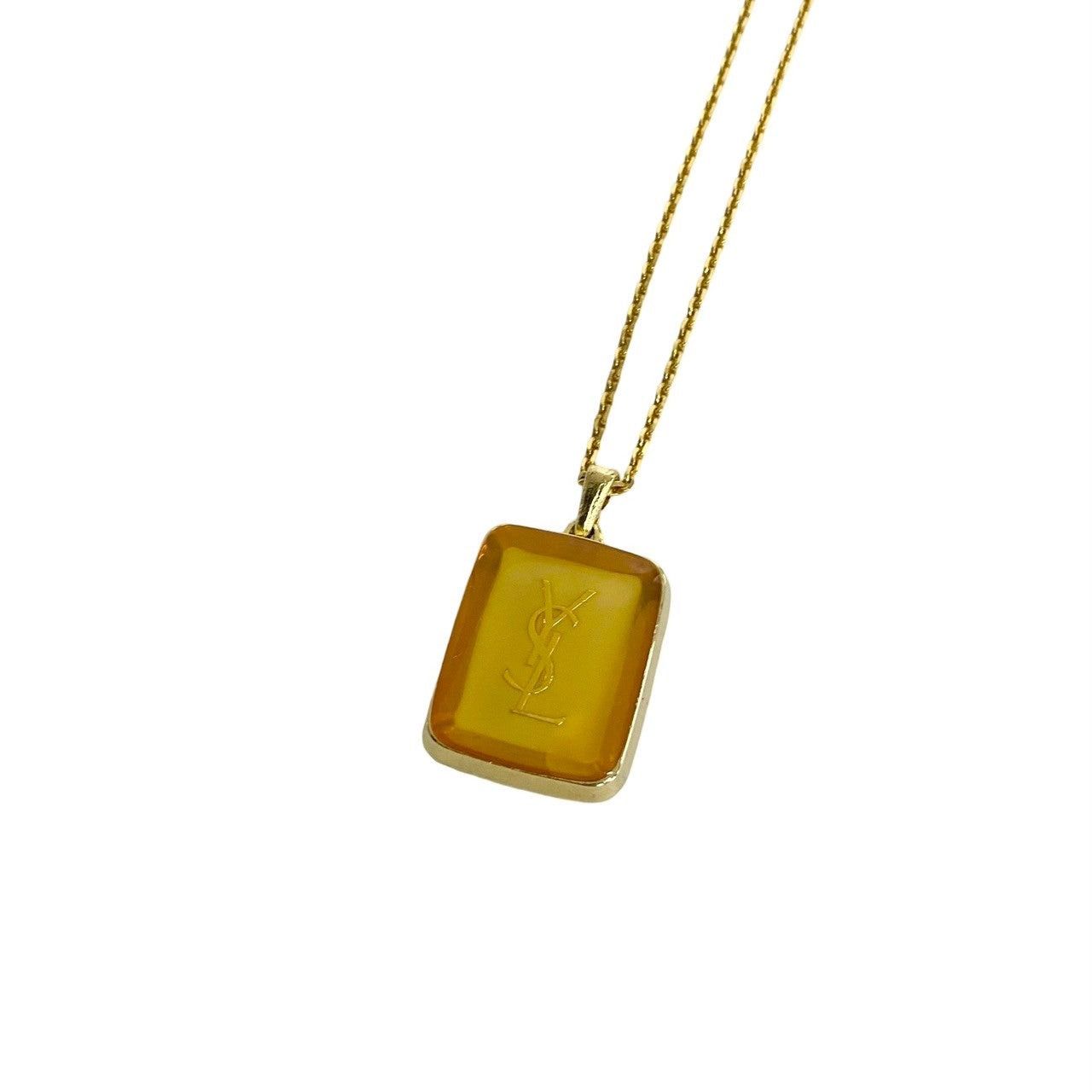 Yves Saint Laurent Yves Saint Laurent Necklace Gold Plated Size ONE SIZE - 5 Thumbnail
