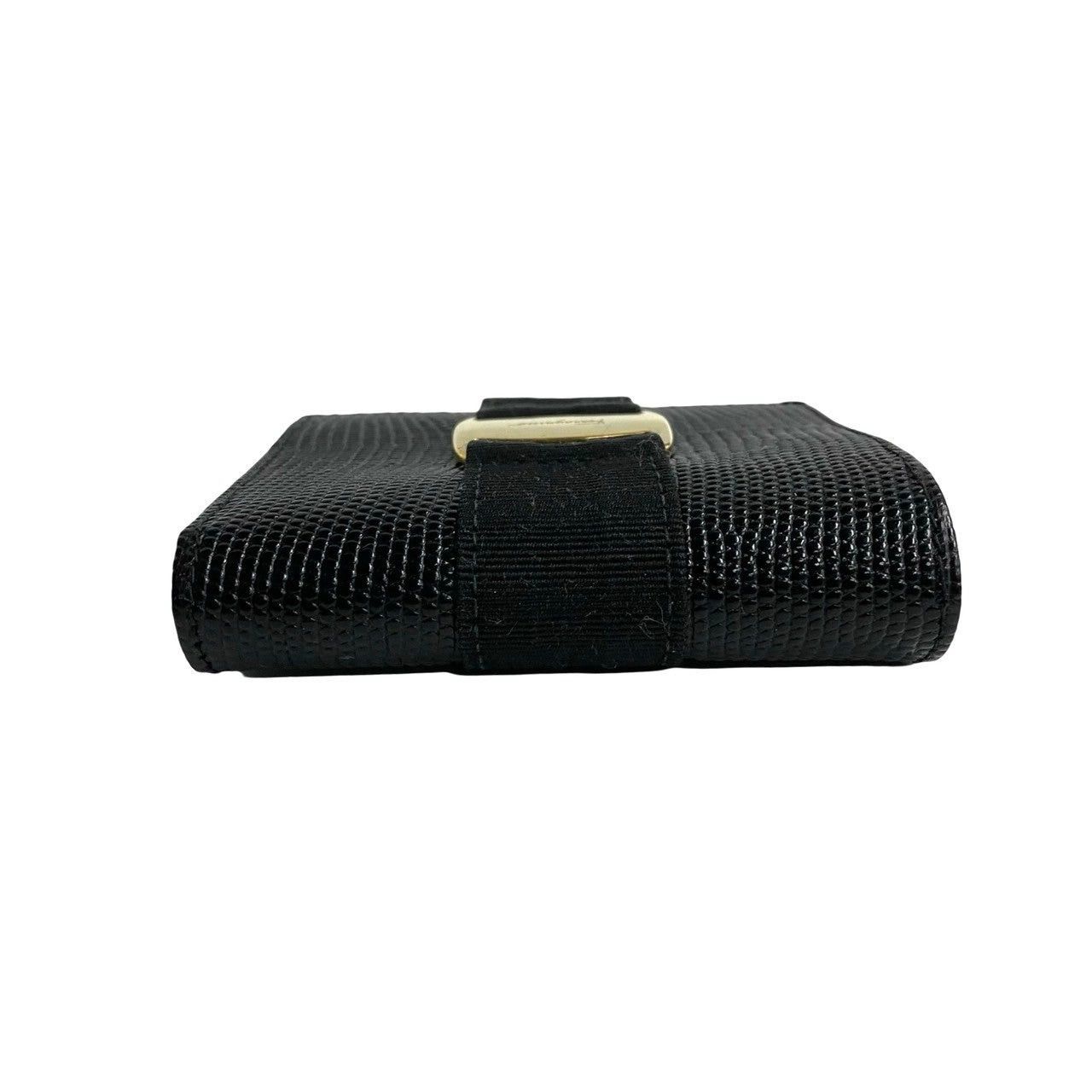 Salvatore Ferragamo Salvatore Ferragamo Black Leather Size ONE SIZE - 6 Thumbnail