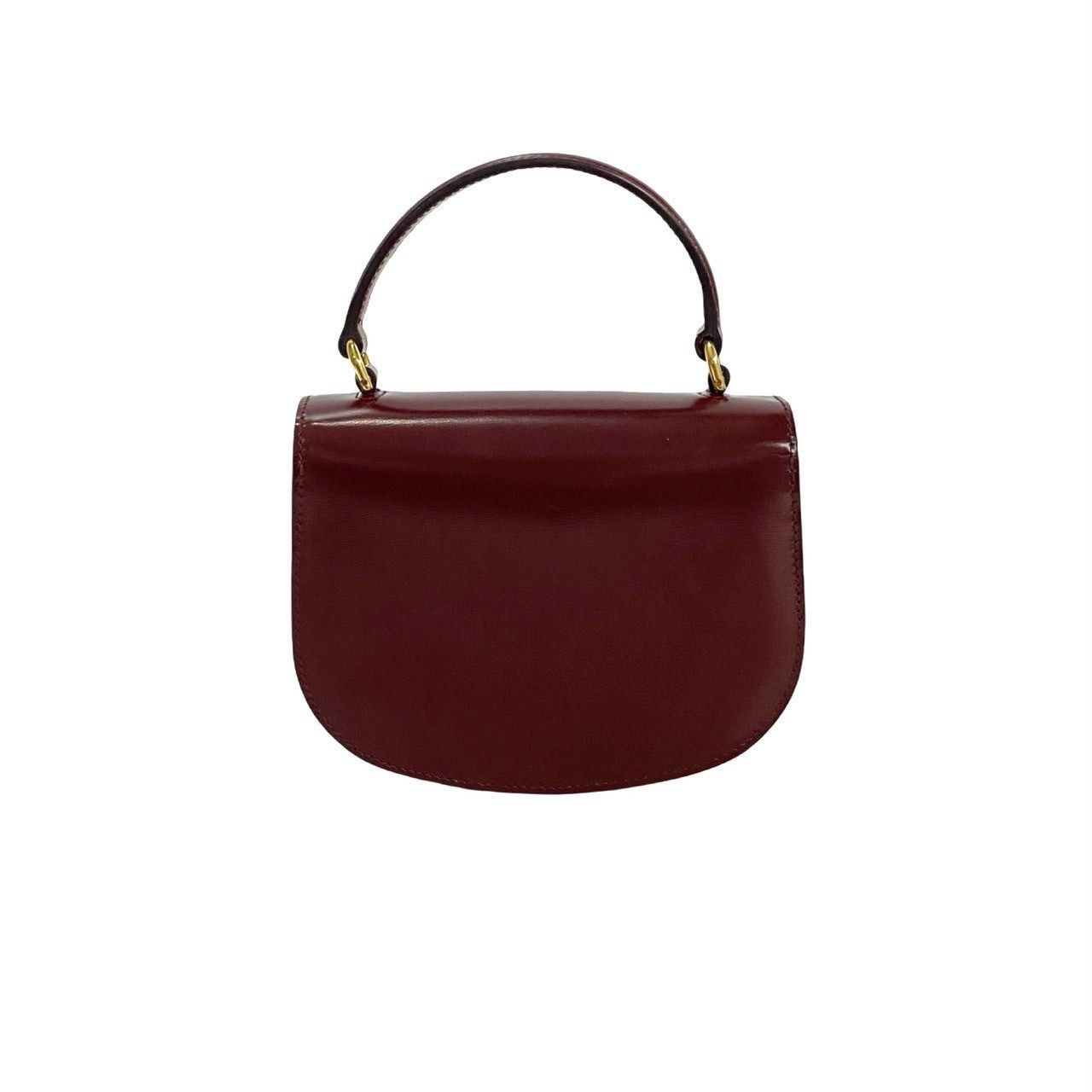 Celine Celine Shoulder Bag Red Leather Size ONE SIZE - 4 Thumbnail