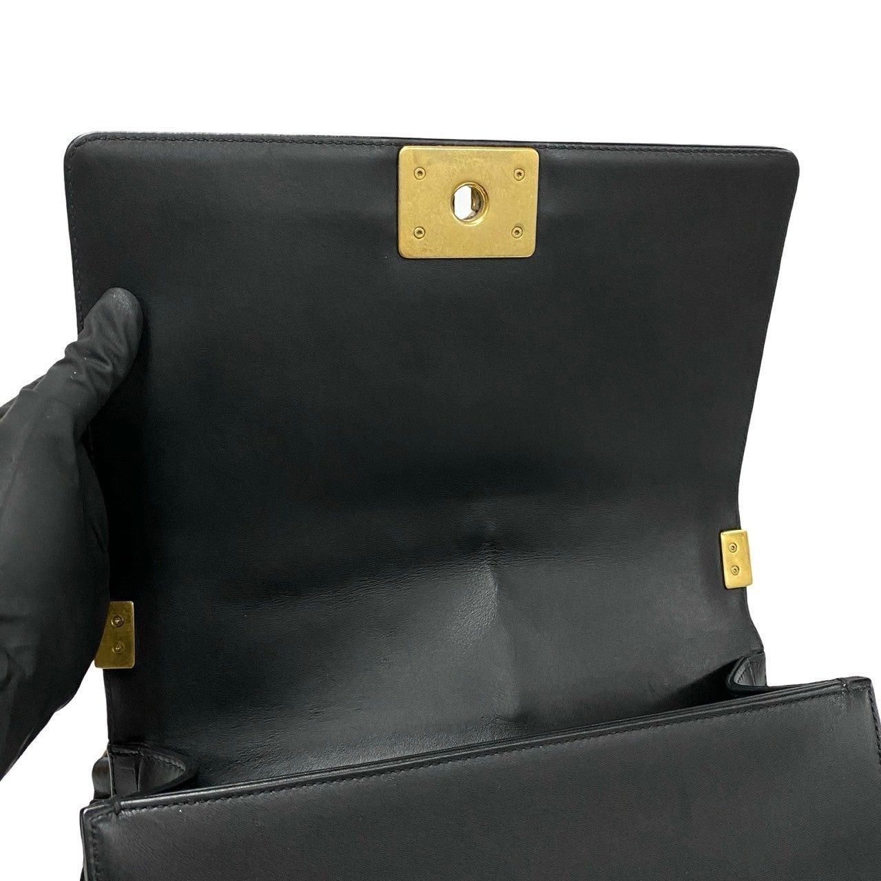 Chanel Chanel Shoulder Bag Black Leather Size ONE SIZE - 8 Thumbnail