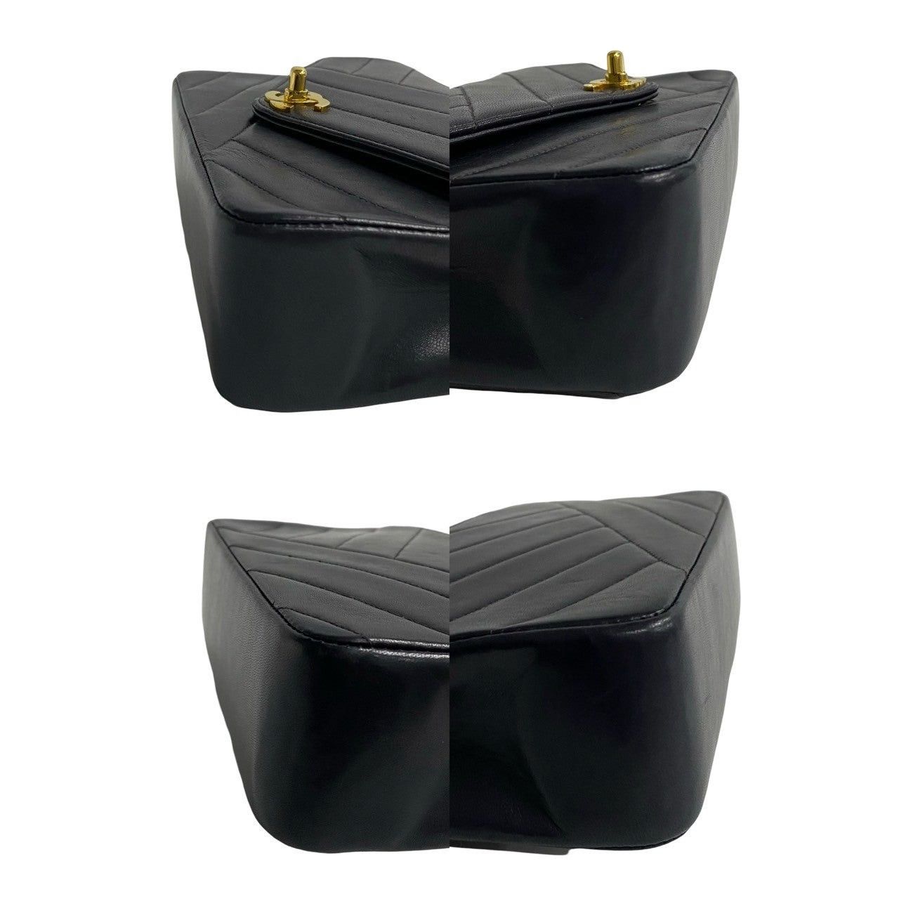 Chanel Chanel Shoulder Bag Black Leather Size ONE SIZE - 7 Thumbnail