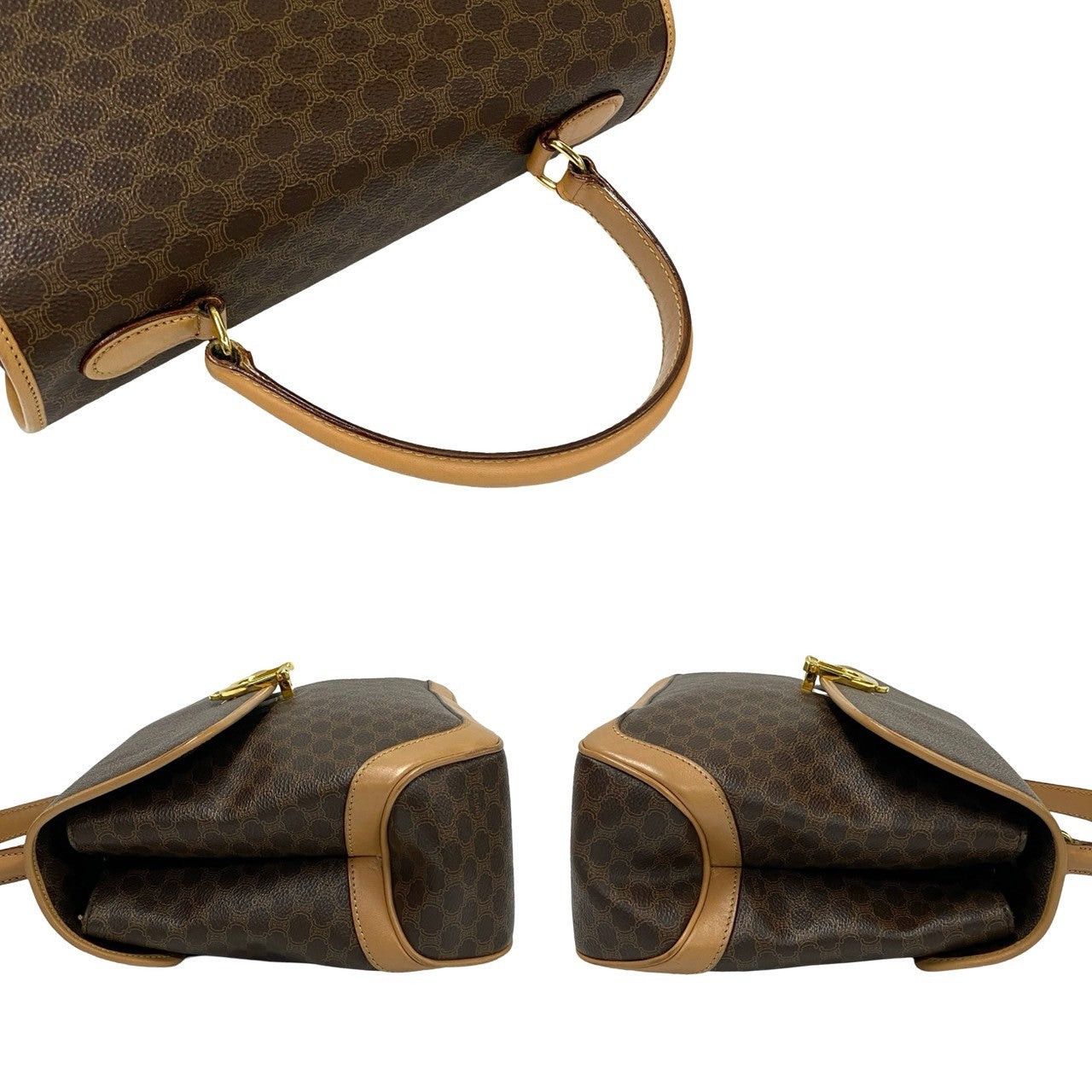 Celine Celine Handbag Brown Leather Size ONE SIZE - 5 Thumbnail
