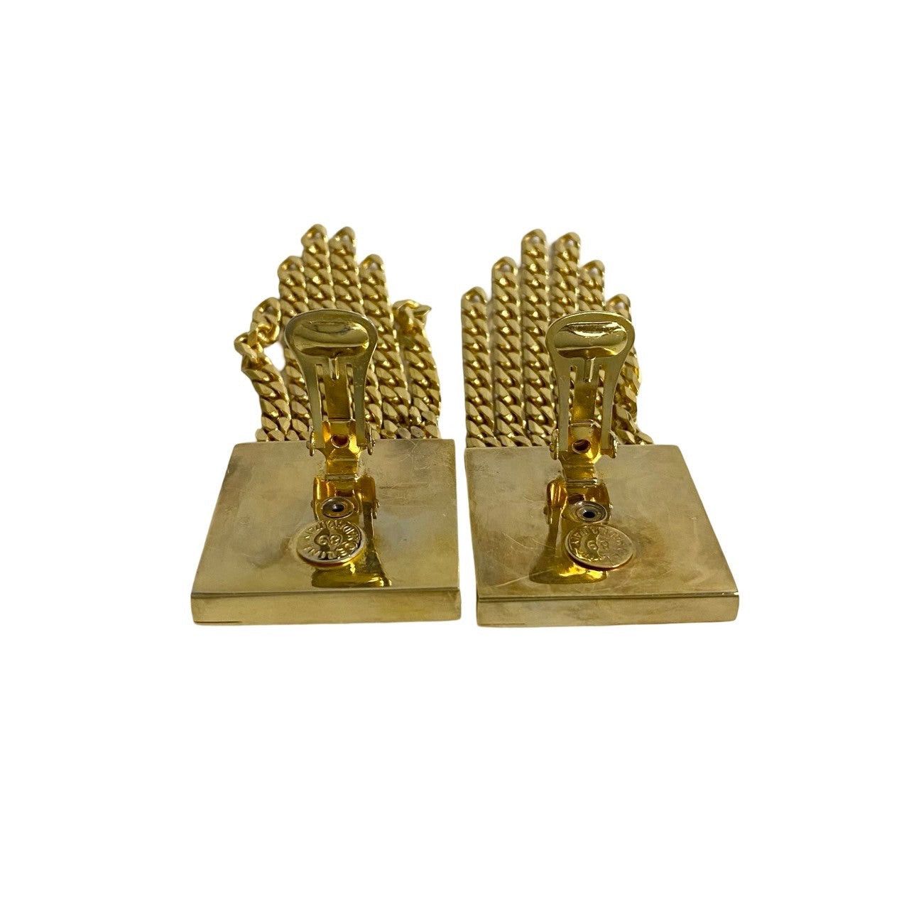Celine Celine Earrings Gold Plated Size ONE SIZE - 5 Thumbnail