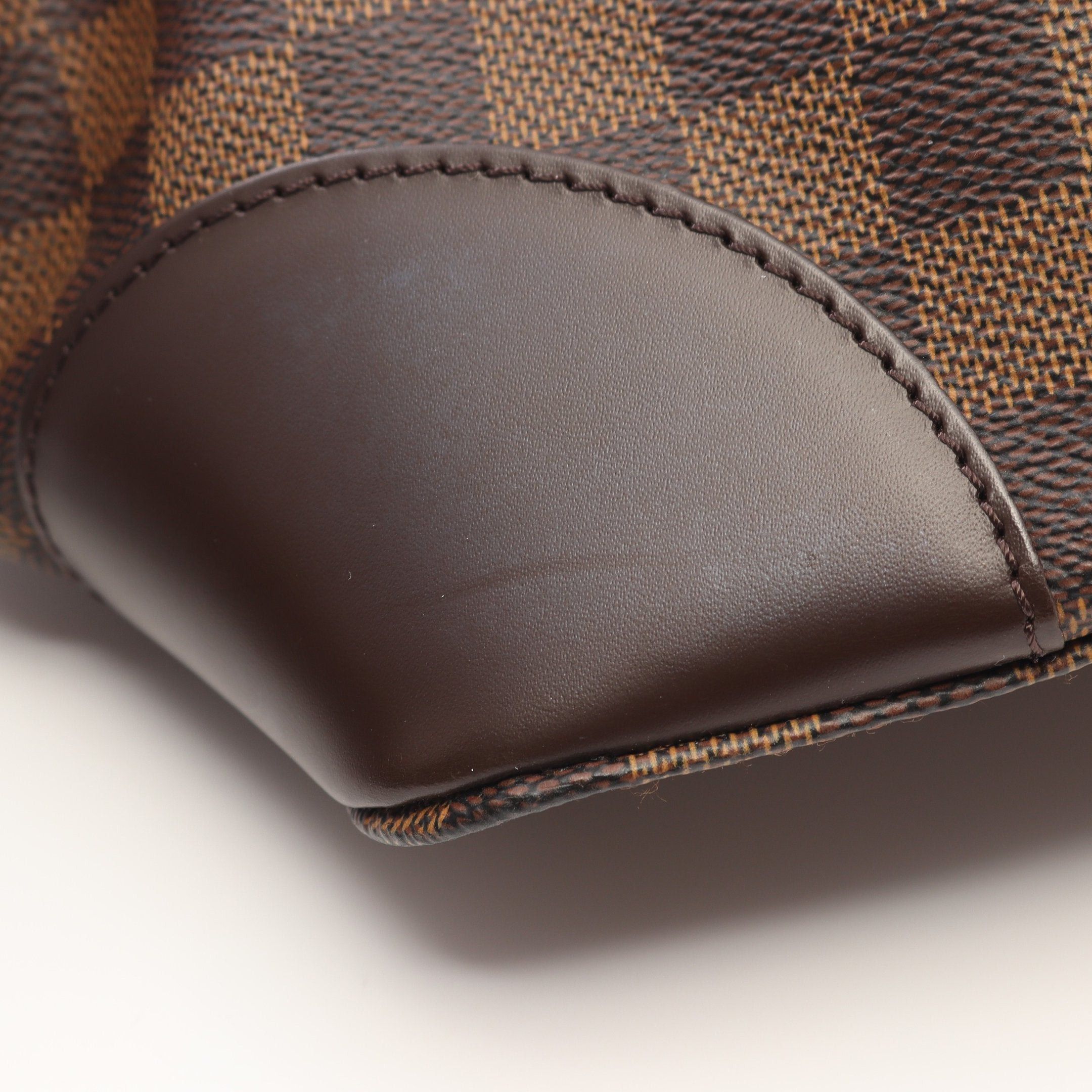Louis Vuitton Louis Vuitton Hampstead Gm Damier Ebene Shoulder Bag Tote Leather Brown Size ONE SIZE - 6 Thumbnail