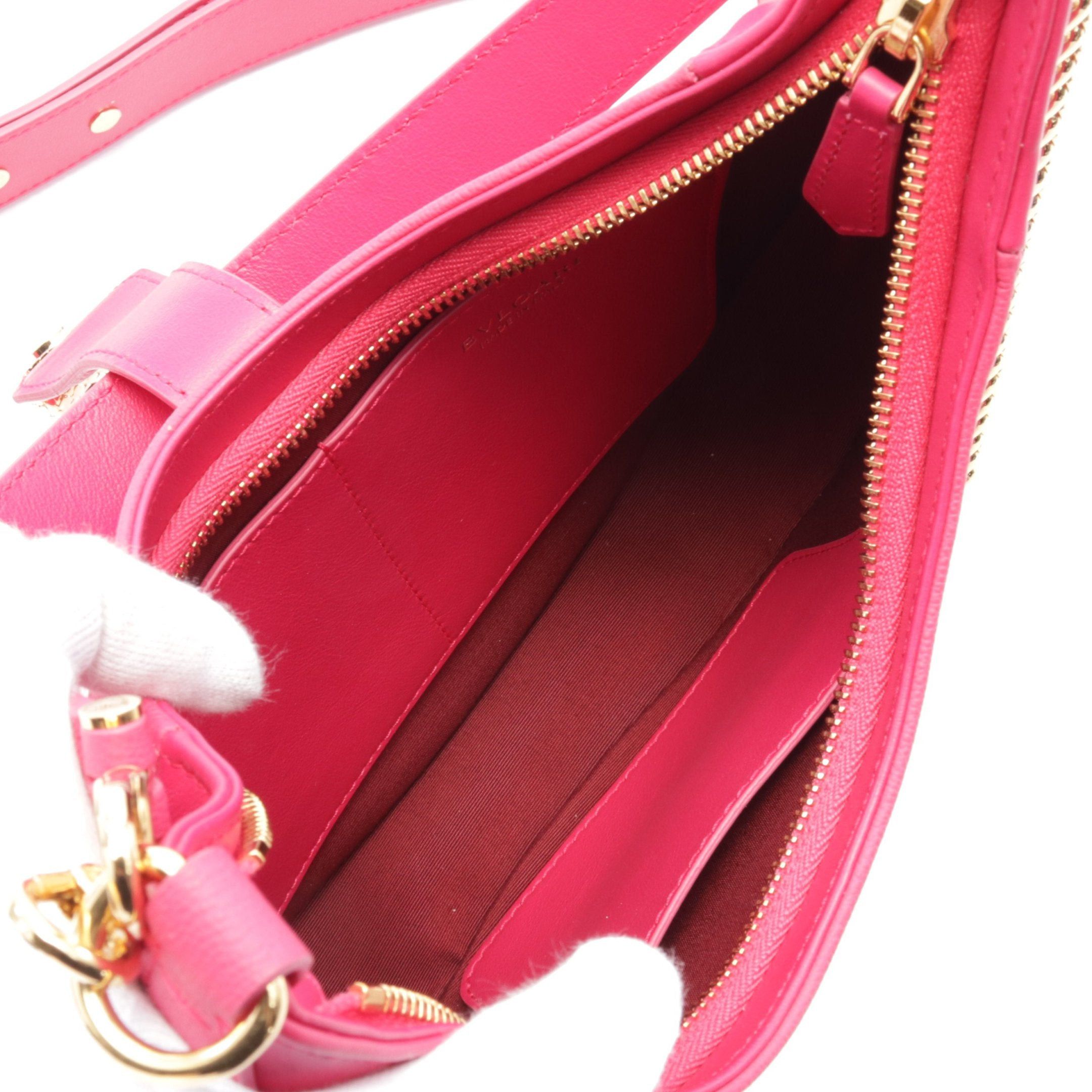 Bvlgari Bvlgari Serpenti Shoulder Bag Leather Pink Purple Size ONE SIZE - 3 Thumbnail