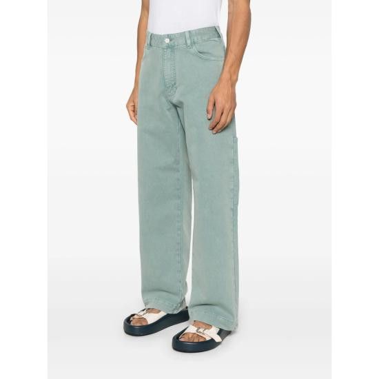 Emporio Armani EMPORIO ARMANI Men Straight Pants AF13908 EM001247 U9170 GREEN Size US 30 / EU 46 - 2 Thumbnail